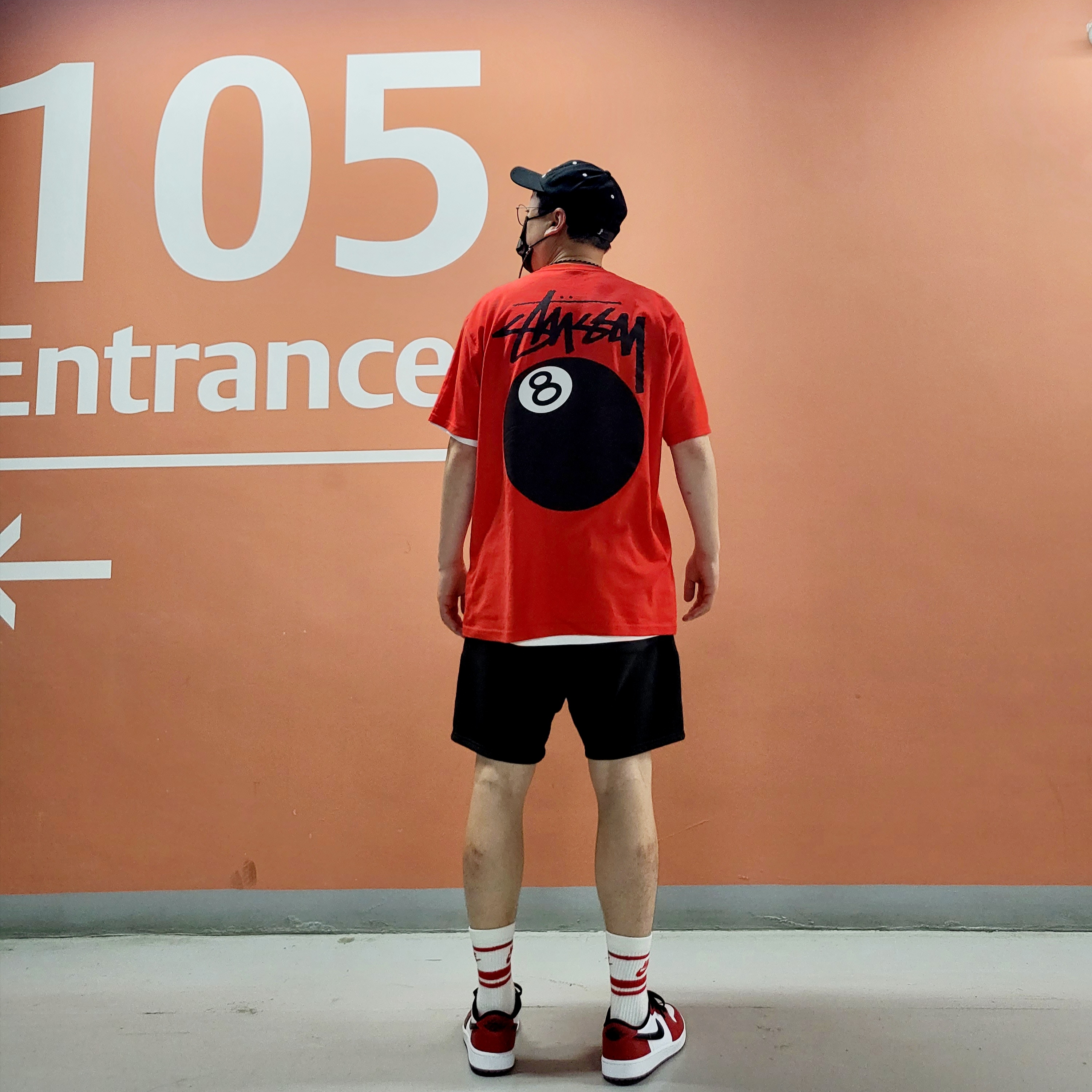 Jordan 1 Low Golf Chicago, Essentials Sweatshorts Black - 21SS 착용 스타일 - 2