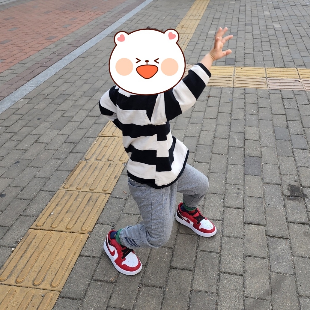(PS) Jordan 1 Low Alt White Gym Red Black 착용 스타일