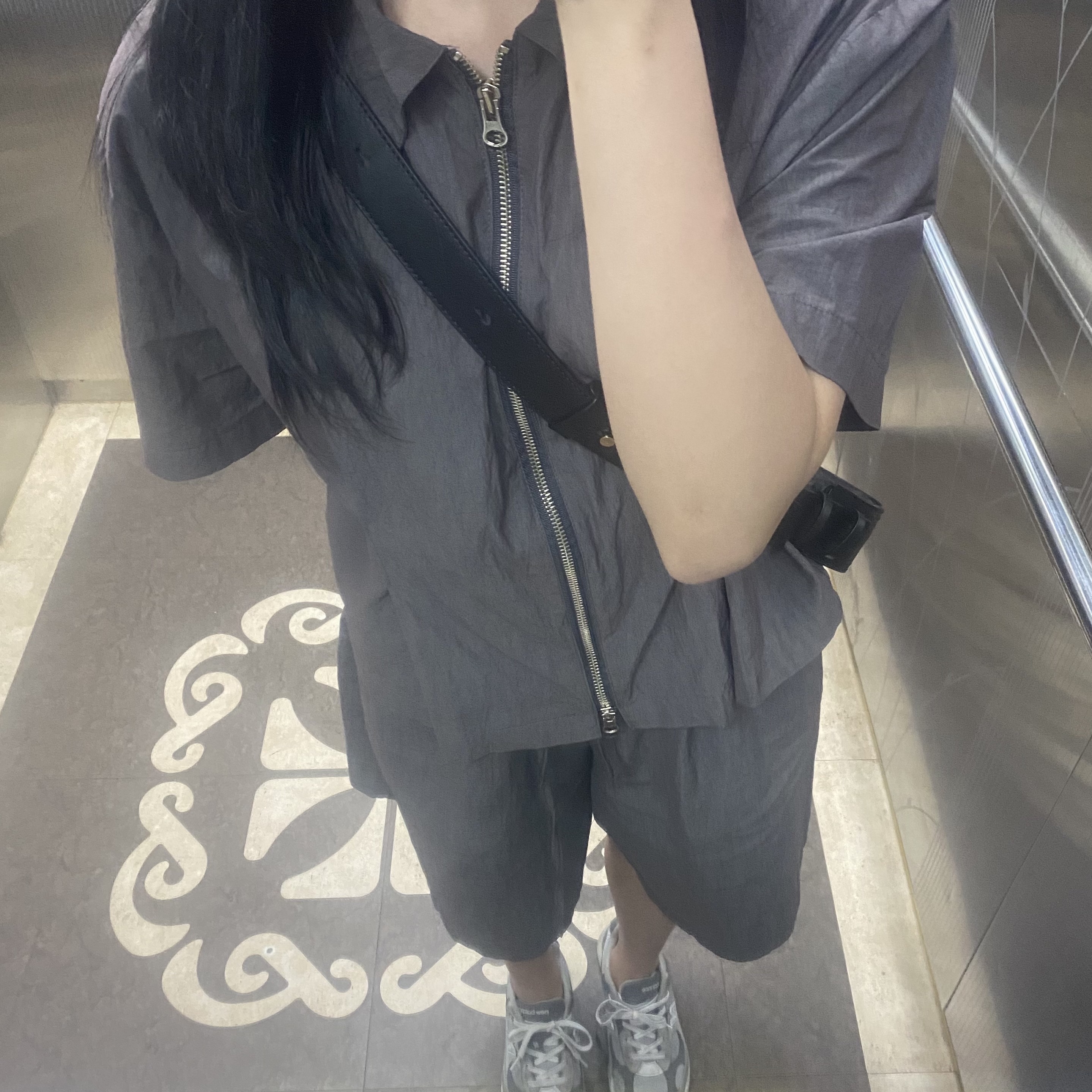 New Balance 992 Made in USA Grey - D Standard 착용 스타일