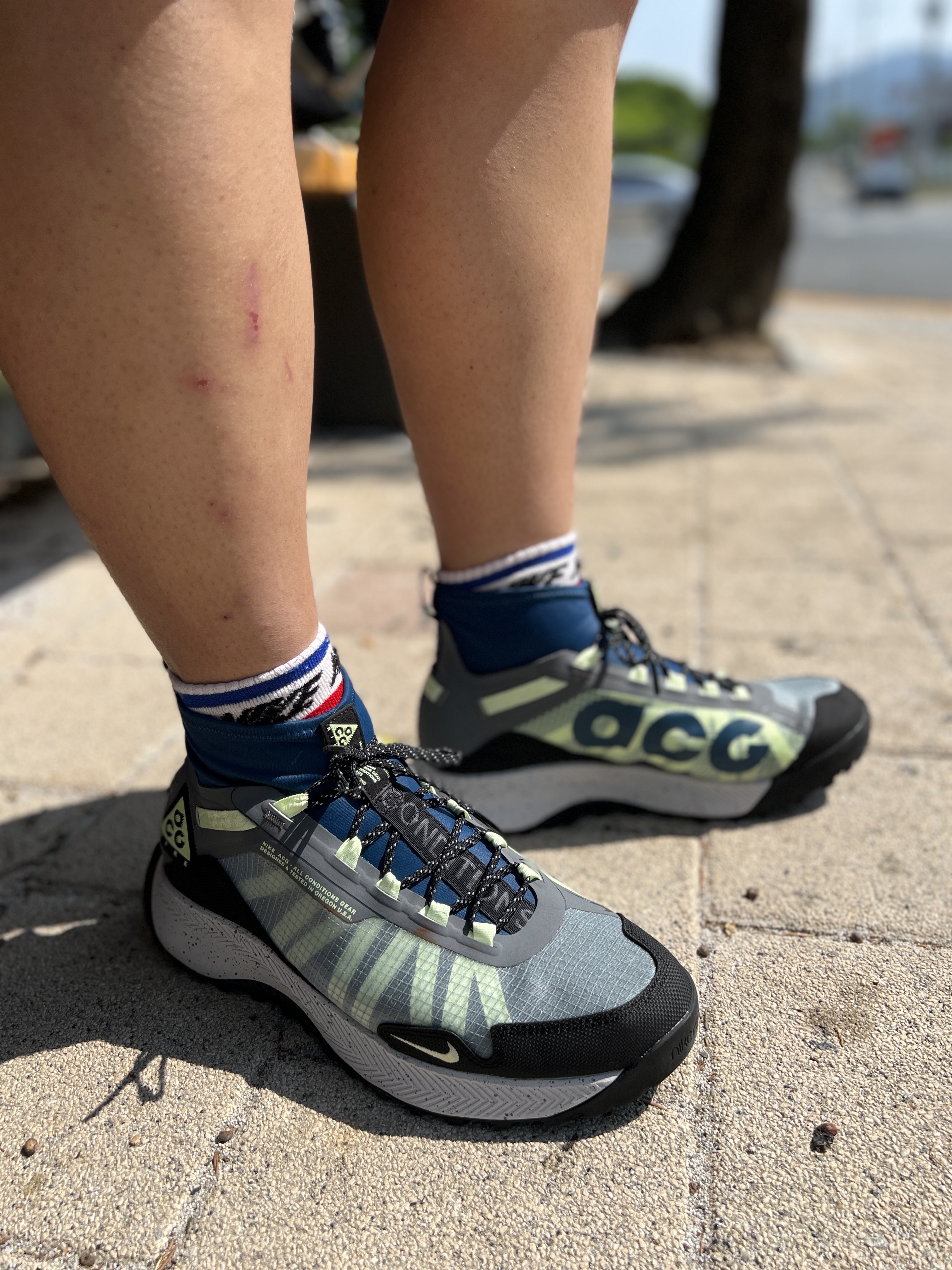 Nike ACG Zoom Terra Zaherra Barely Volt 착용 스타일