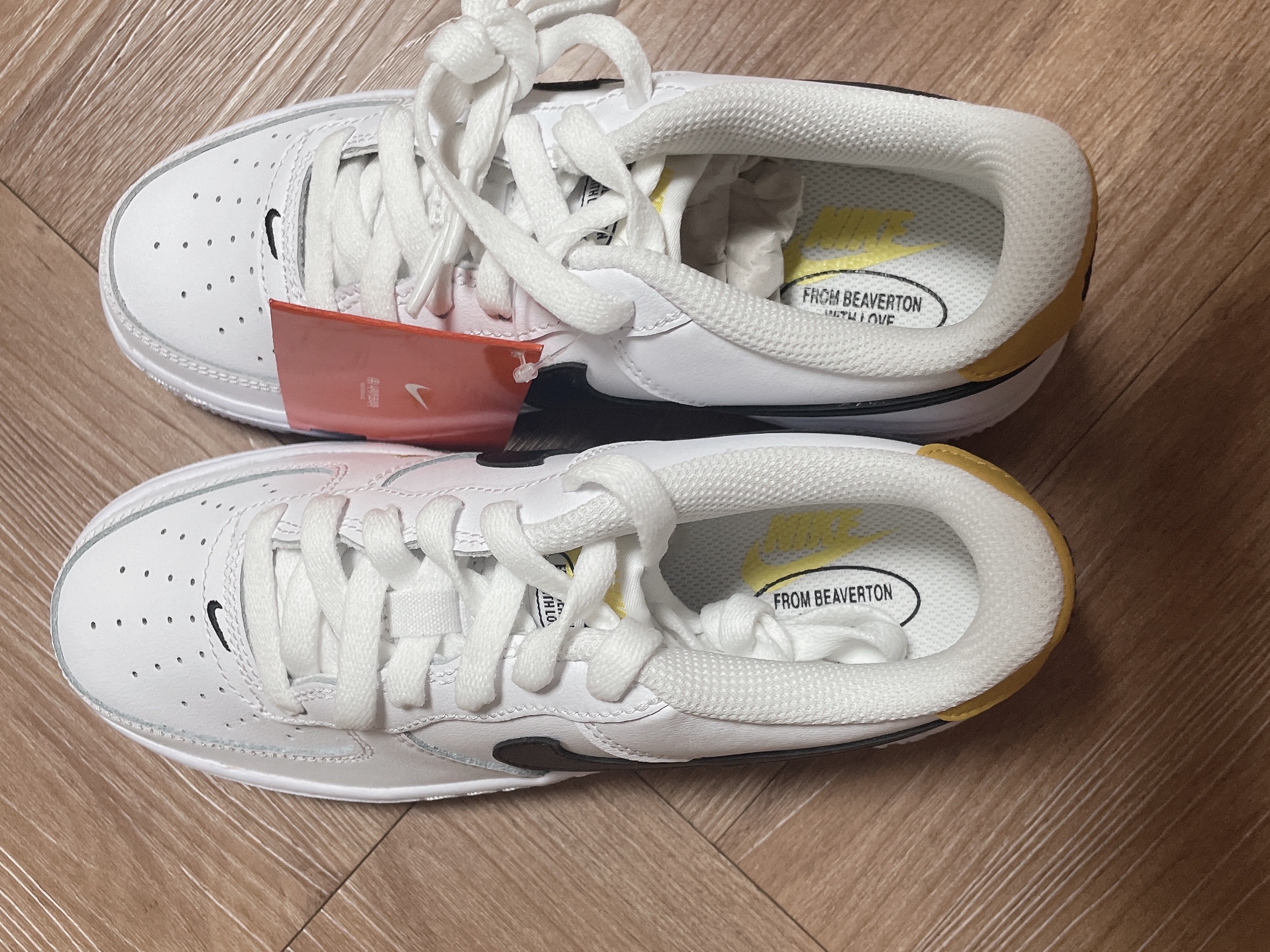 (GS) Nike Air Force 1 LV8 Have a Nike Day 착용 스타일 - 3