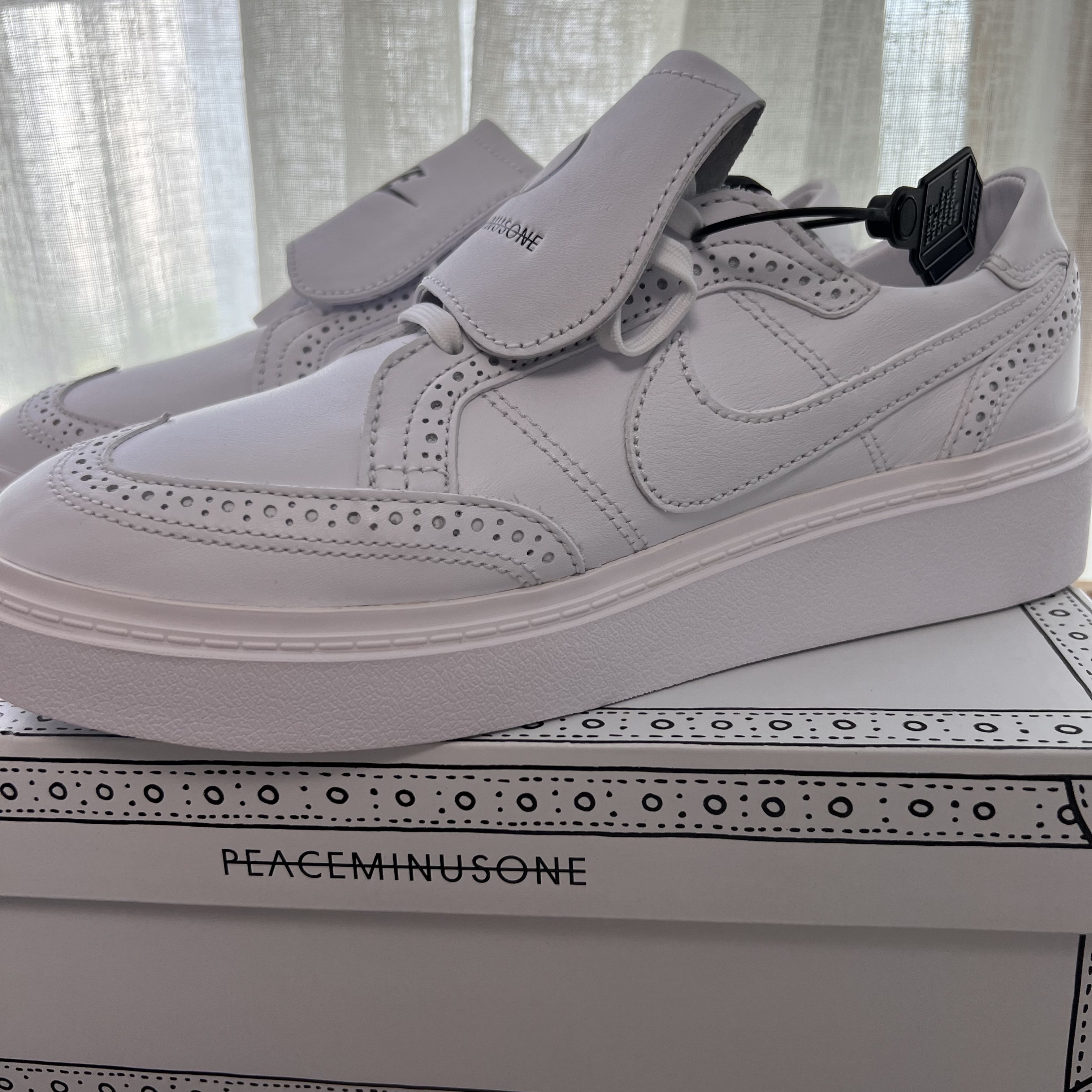 Nike x Peaceminusone Kwondo1 White 착용 스타일