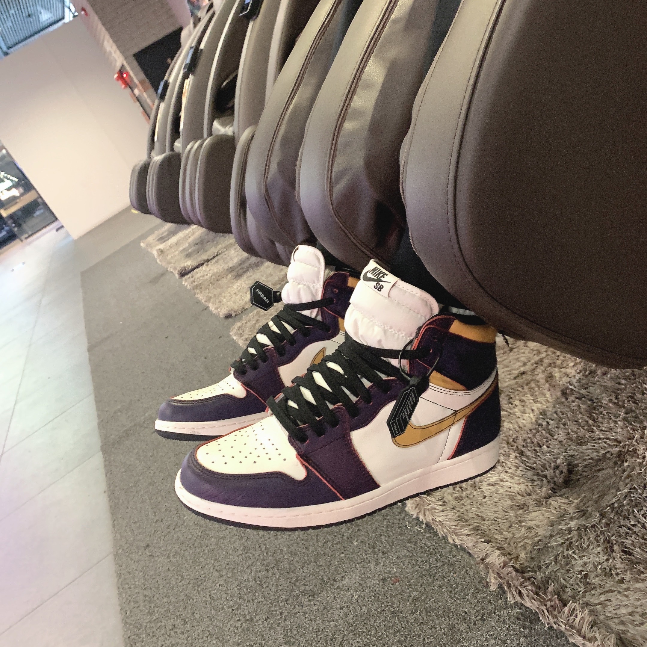 Jordan 1 Retro High OG Defiant SB LA to Chicago 착용 스타일 - 2