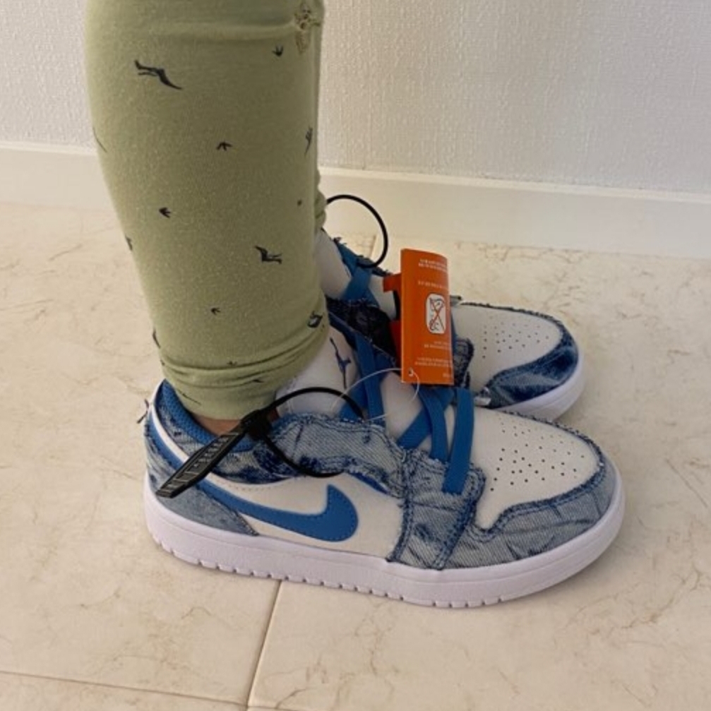 (PS) Jordan 1 Low Alt White Dutch Blue 착용 스타일