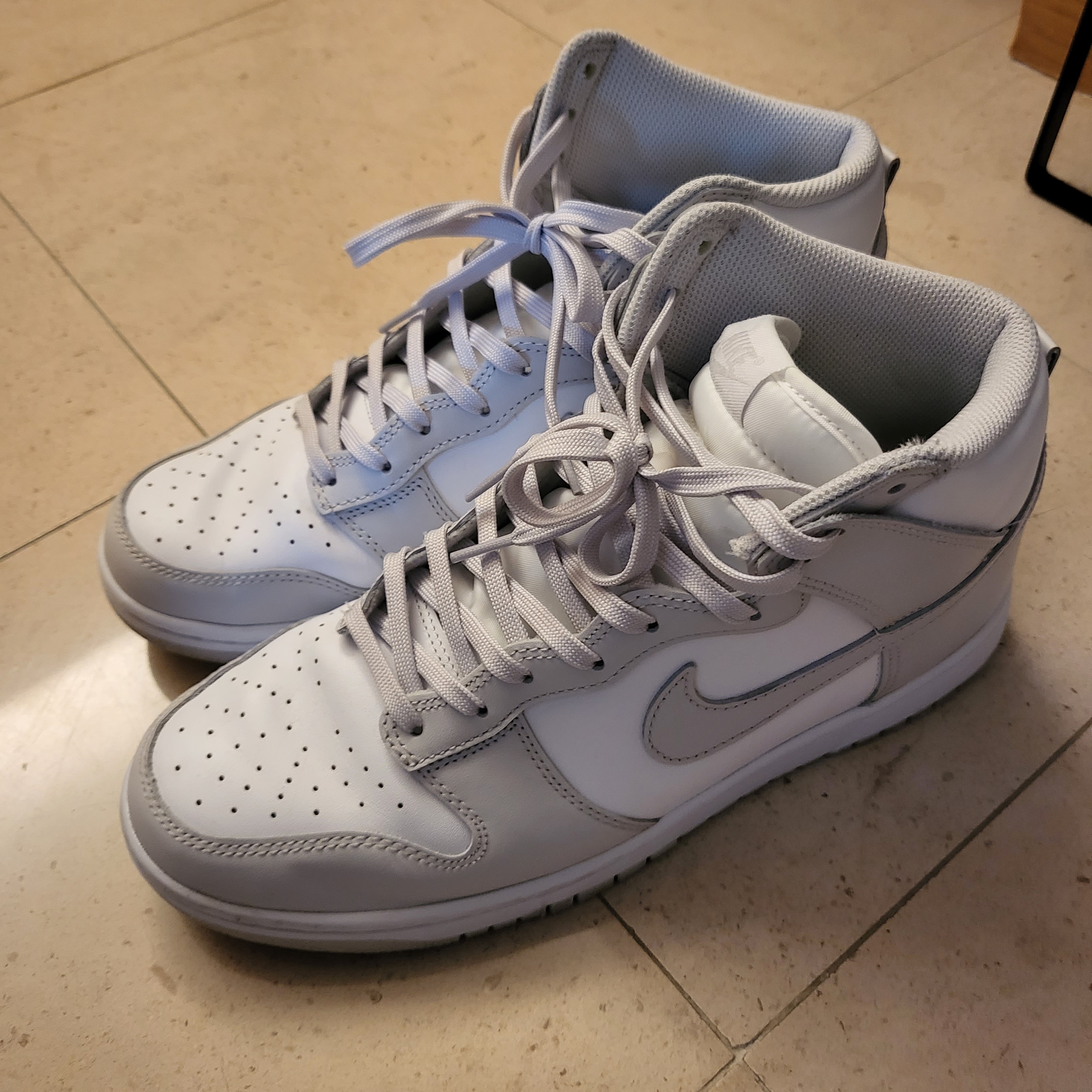 Nike Dunk High Retro Vast Grey 착용 스타일