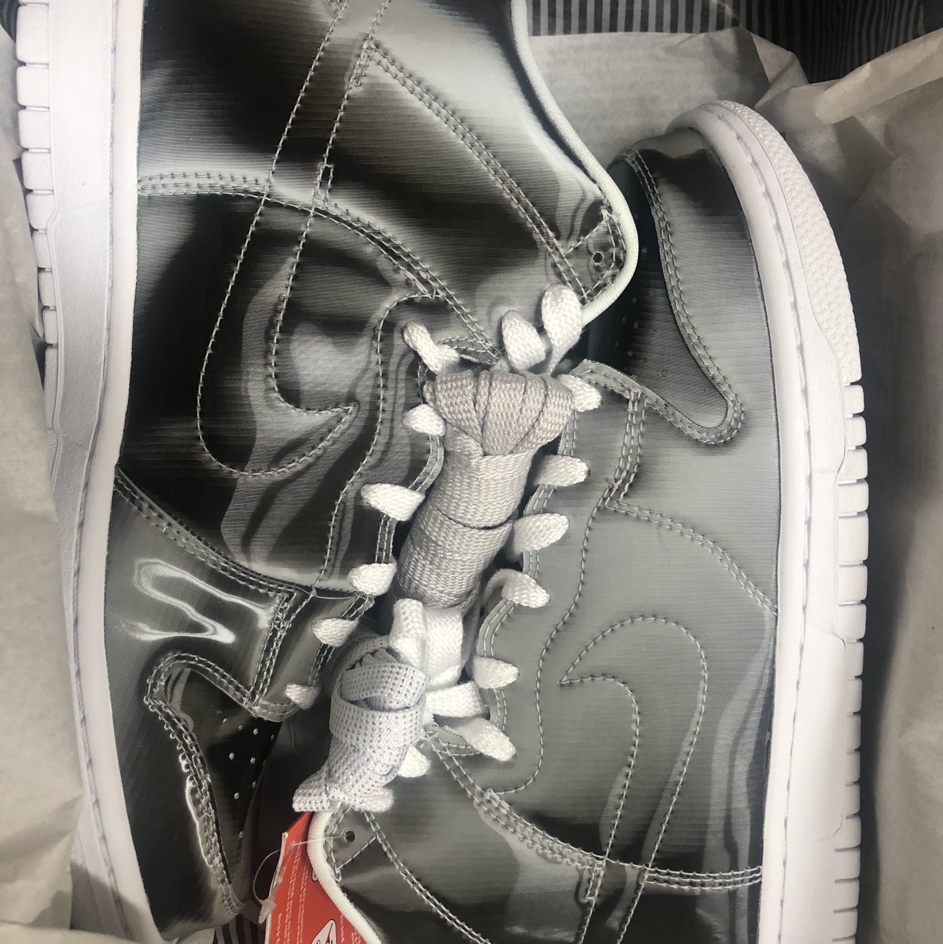 Nike x Clot Dunk High Flux 착용 스타일