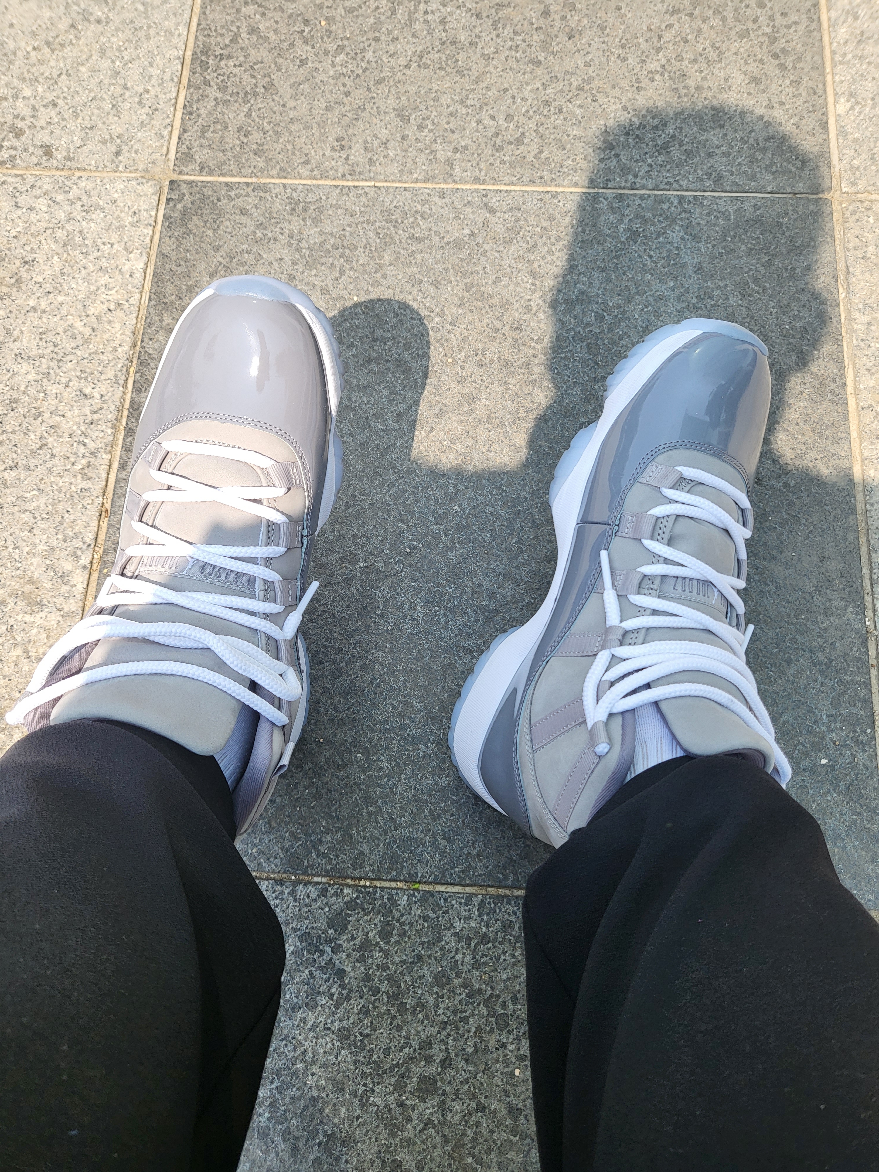 (PS) Nike Dunk Low University Blue, Jordan 11 Retro Cool Grey 2021 착용 스타일 - 2