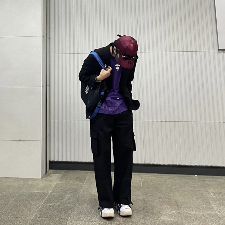 Nike Air More Uptempo Knicks 착용 스타일 - 1