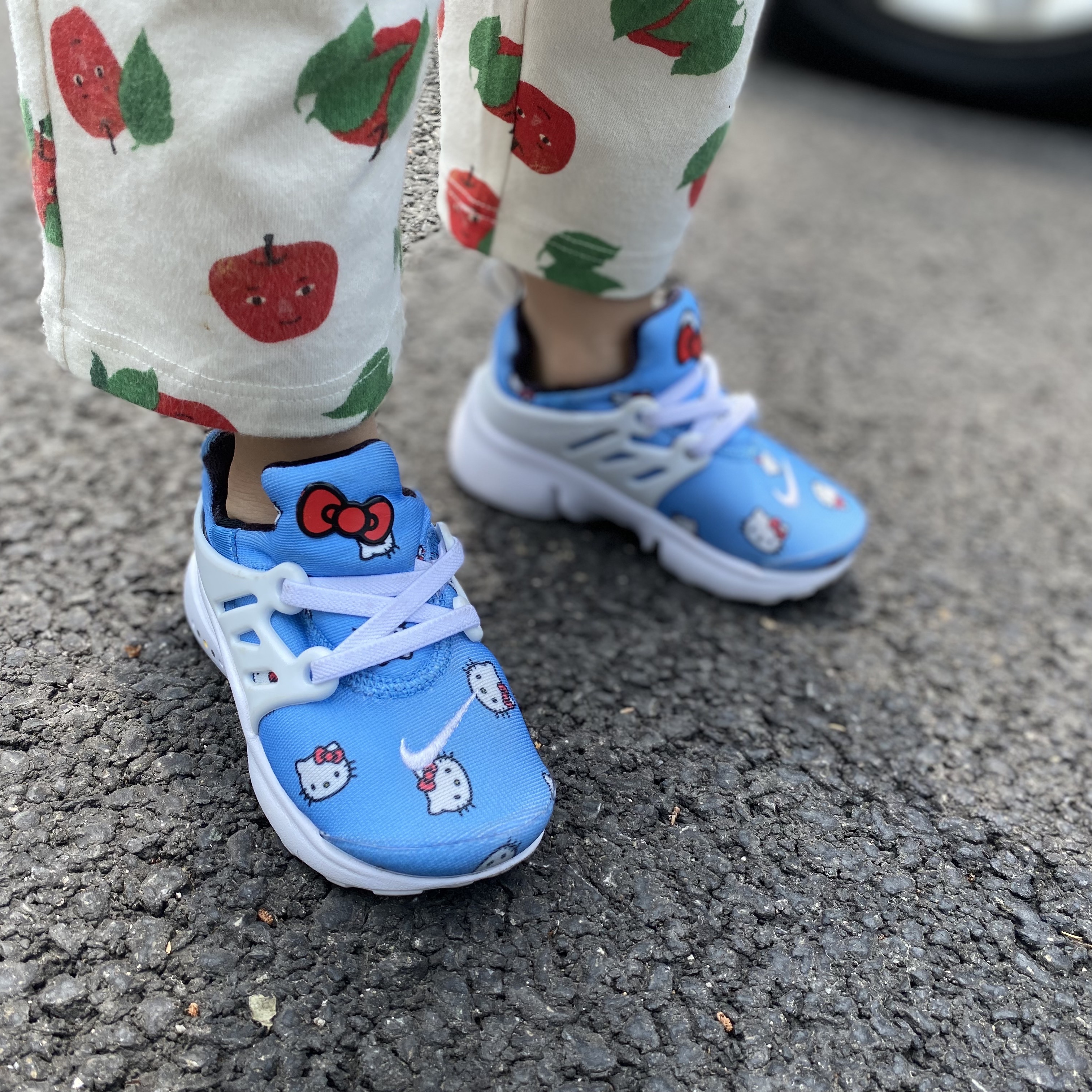 (TD) Nike x Hello Kitty Air Presto University Blue 착용 스타일