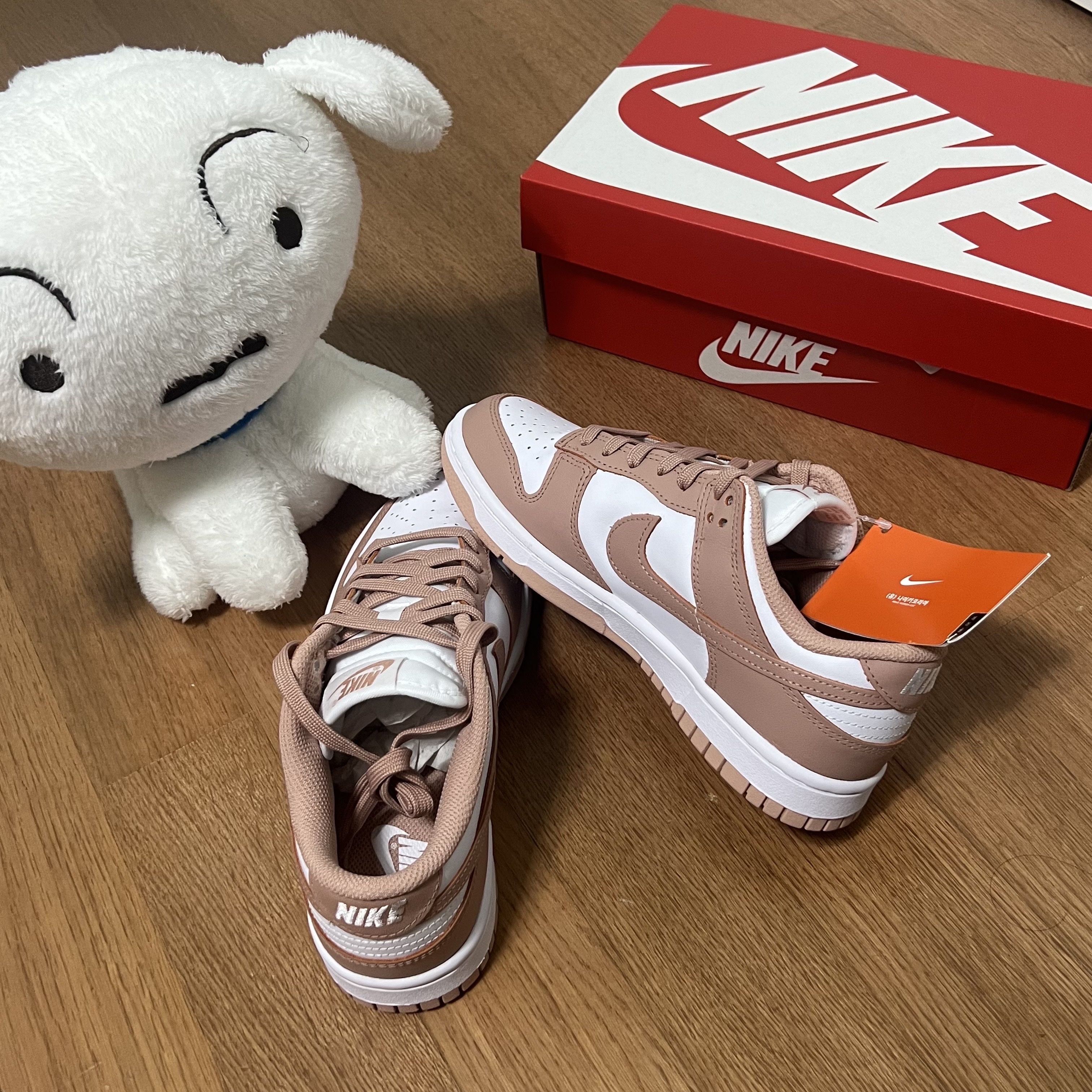 (W) Nike Dunk Low Rose Whisper 착용 스타일