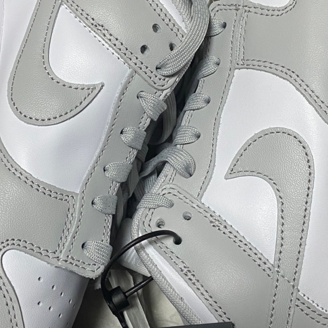 Nike Dunk Low Retro Grey Fog 착용 스타일 - 2