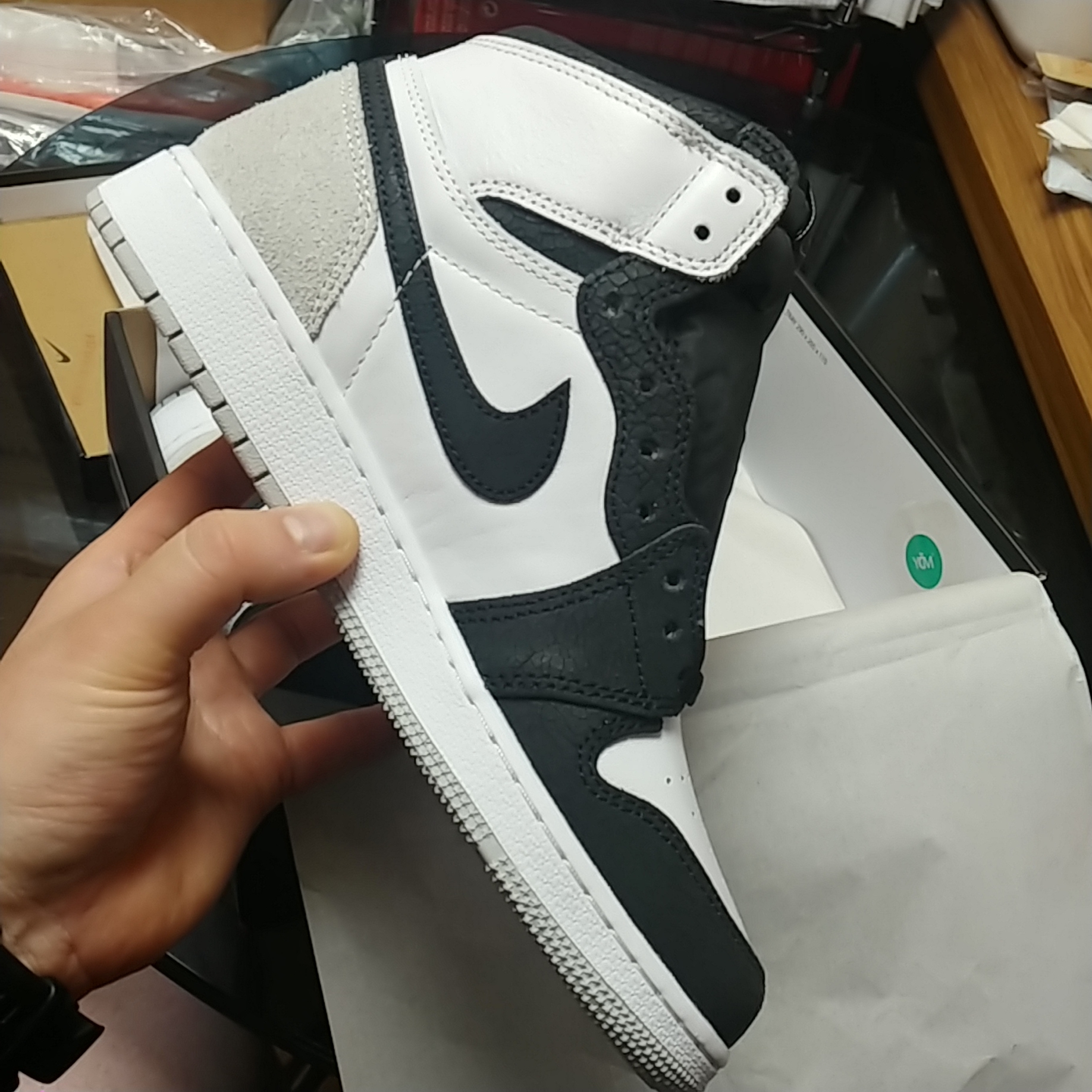 (GS) Jordan 1 Retro High OG Bleached Coral 착용 스타일 - 4