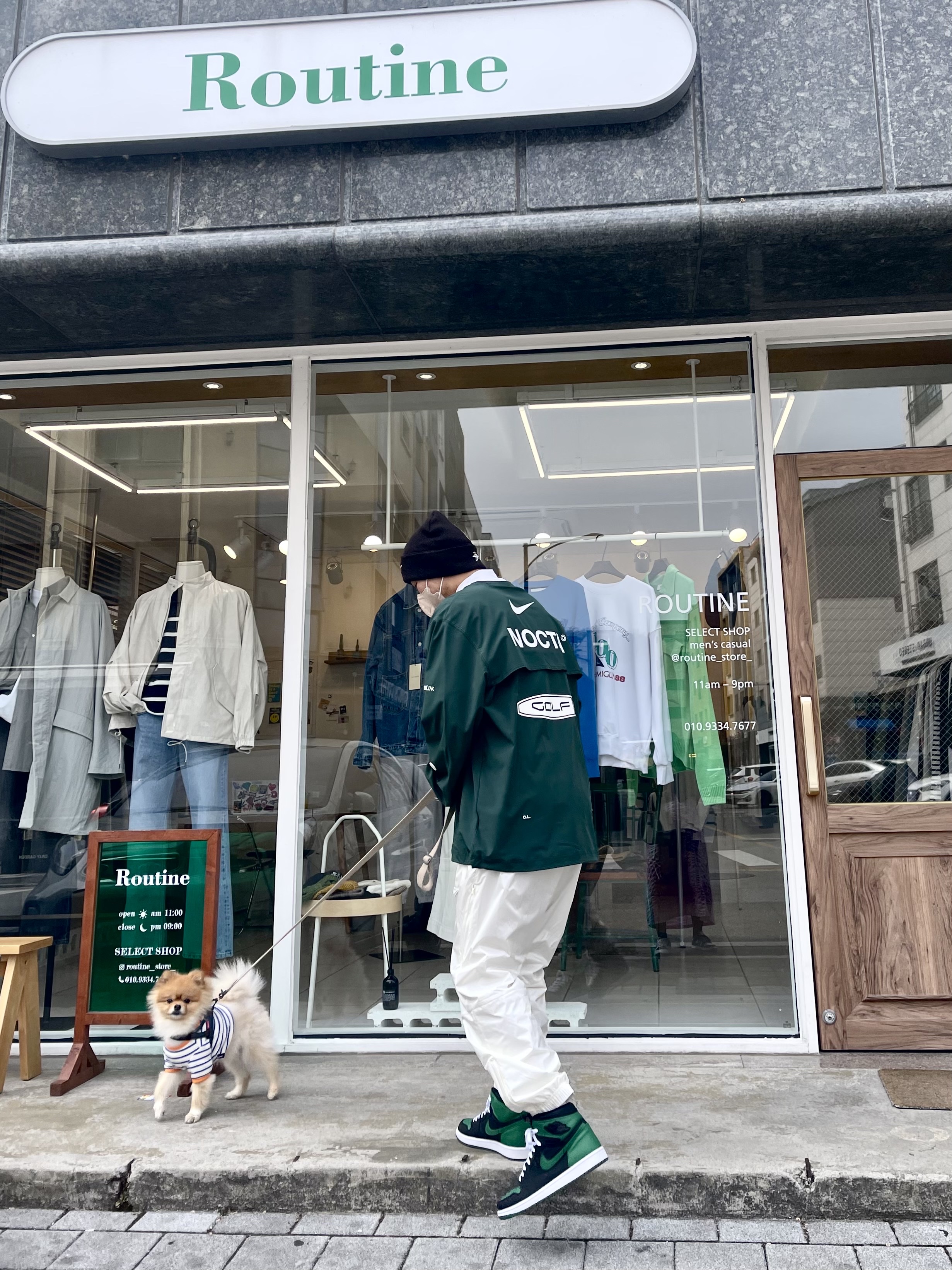 Nike x Drake Nocta Golf Crewneck Top Green - US/EU, Jordan 1 Retro High OG Pine Green Black 착용 스타일 - 2