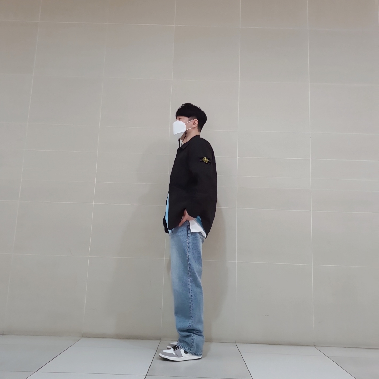 IAB Studio Pigment T-Shirt Cyan, Jordan 1 Element Gore-Tex Sail 착용 스타일 - 1