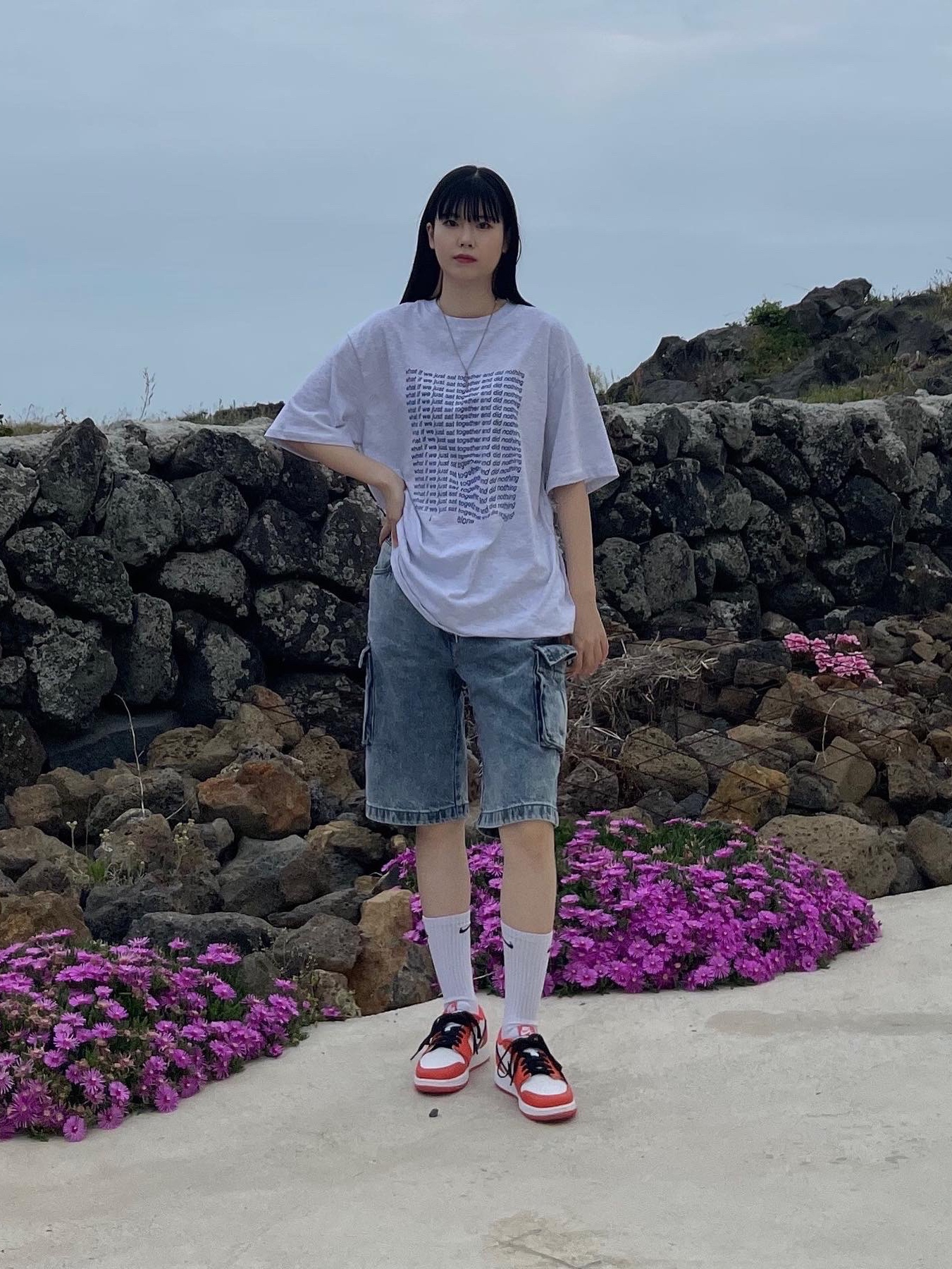 Jordan 1 Low OG Starfish, (W) Jordan 1 Low OG Starfish 착용 스타일 - 1