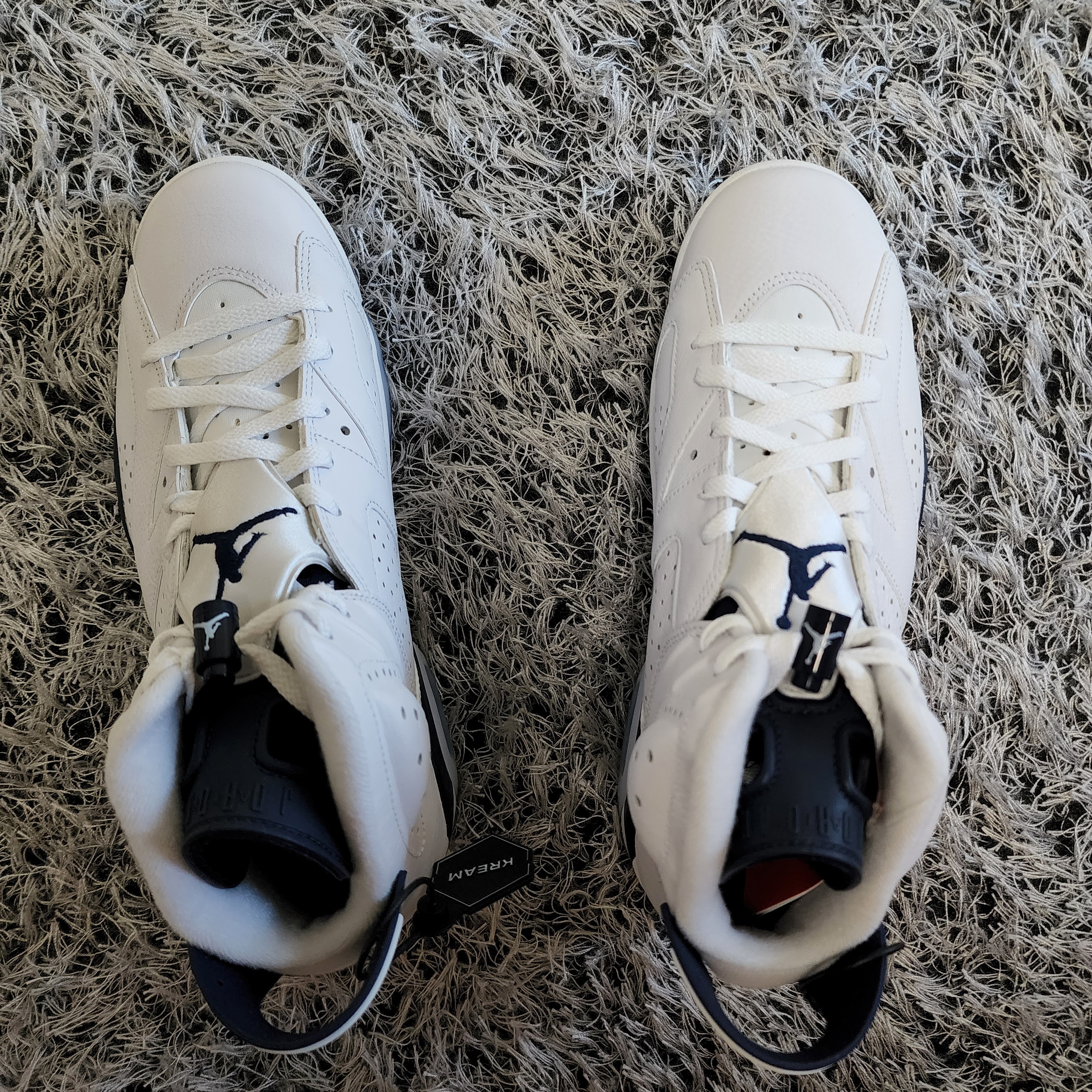 Jordan 6 Retro Midnight Navy 착용 스타일 - 1