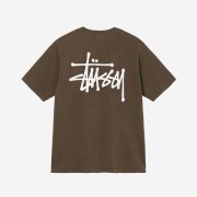 Stussy Basic Stussy Pigment Dyed T-Shirt Coffee 2022