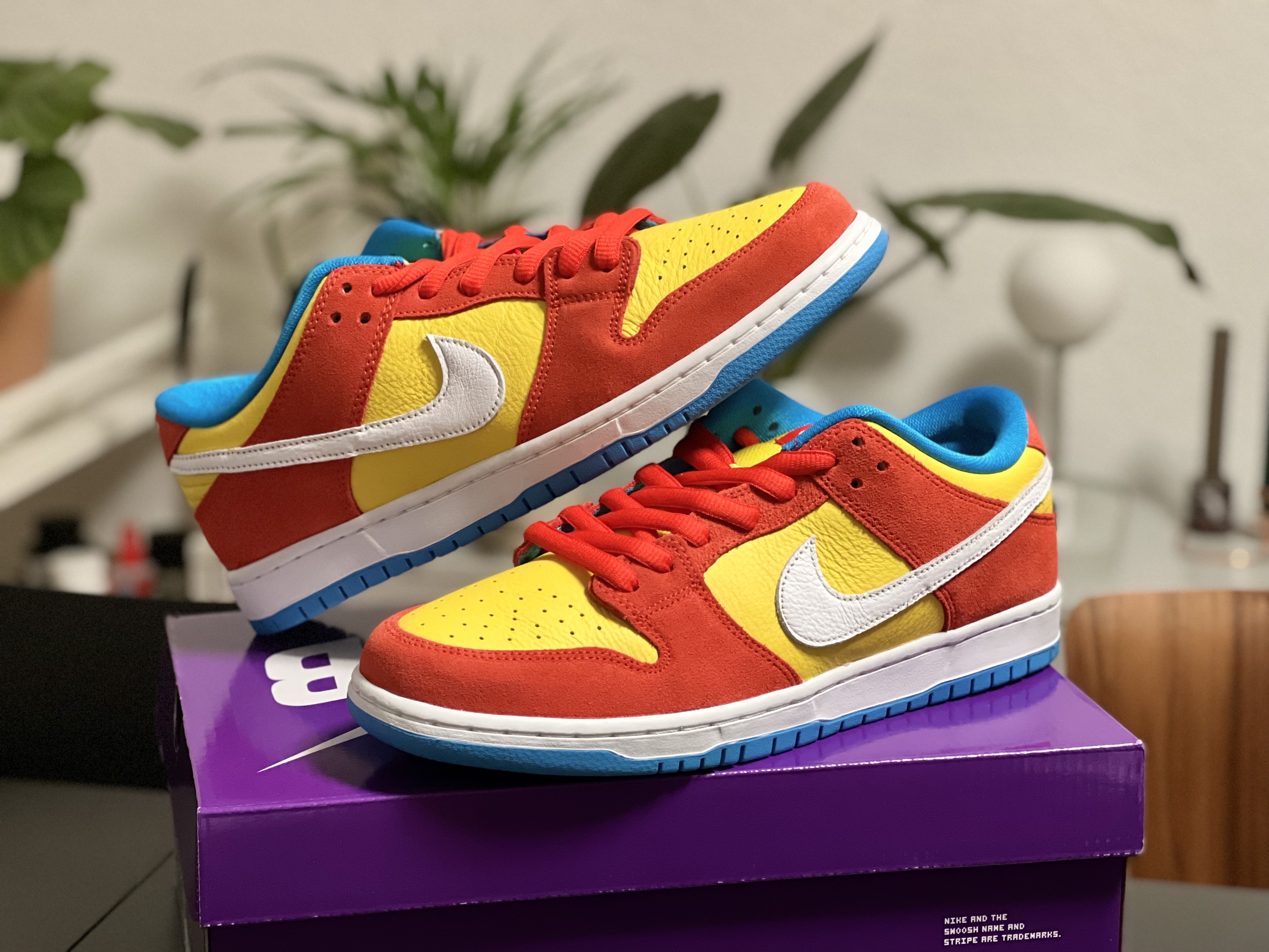 Nike SB Dunk Low Pro Habanero Red 착용 스타일 - 3
