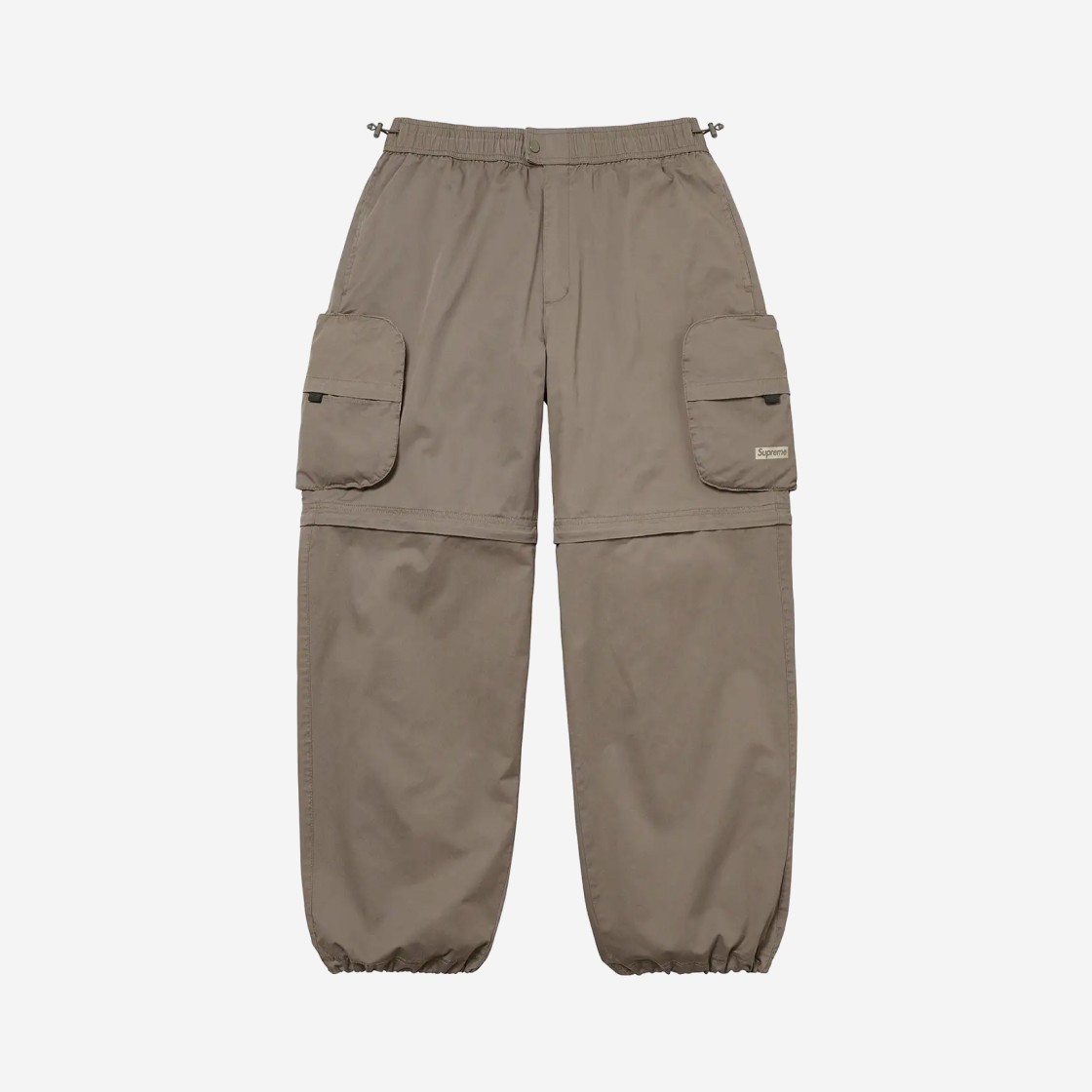 Supreme Cargo Zip-Off Cinch Pants Grey 상세 이미지 1