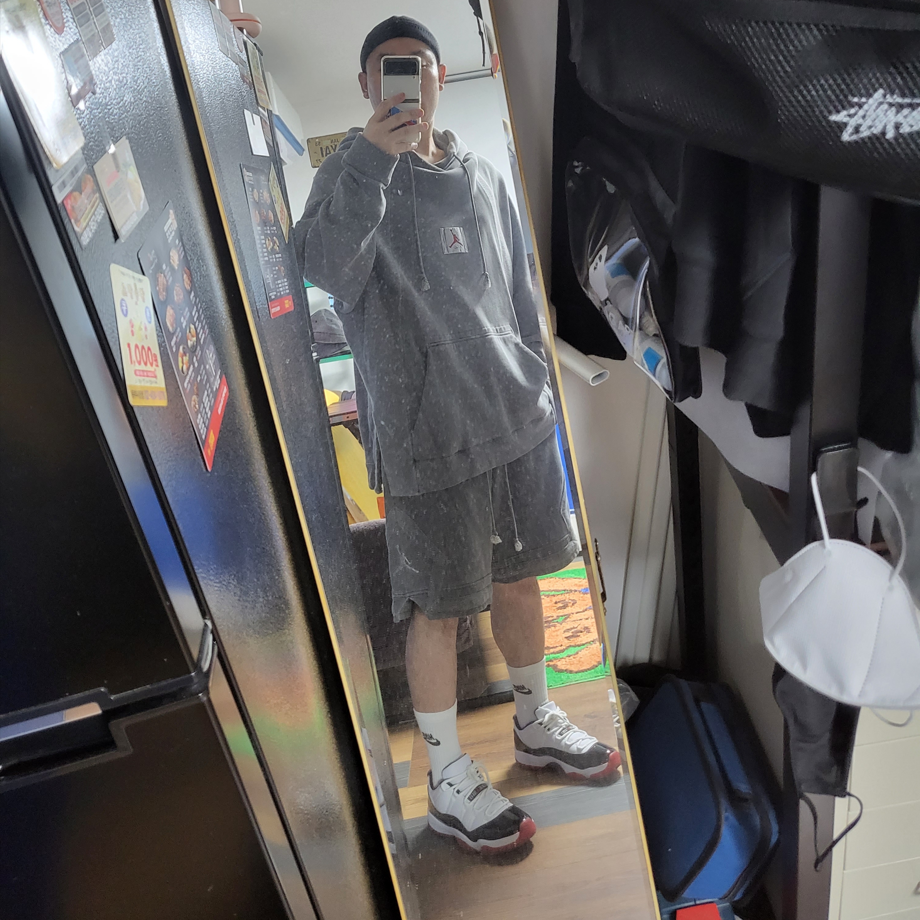 Jordan 11 Retro Low Concord Bred 착용 스타일 - 1
