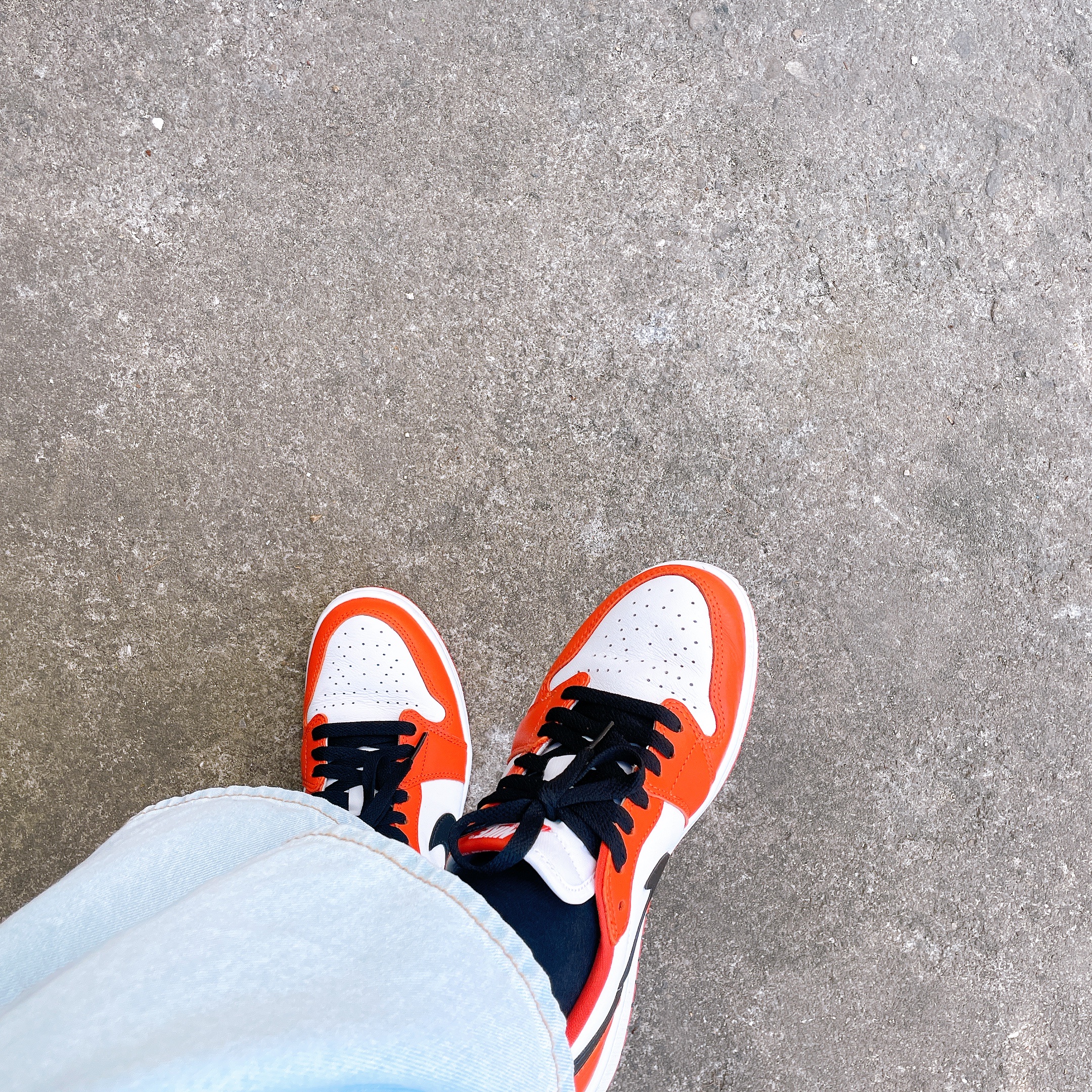 Jordan 1 Low OG Starfish 착용 스타일
