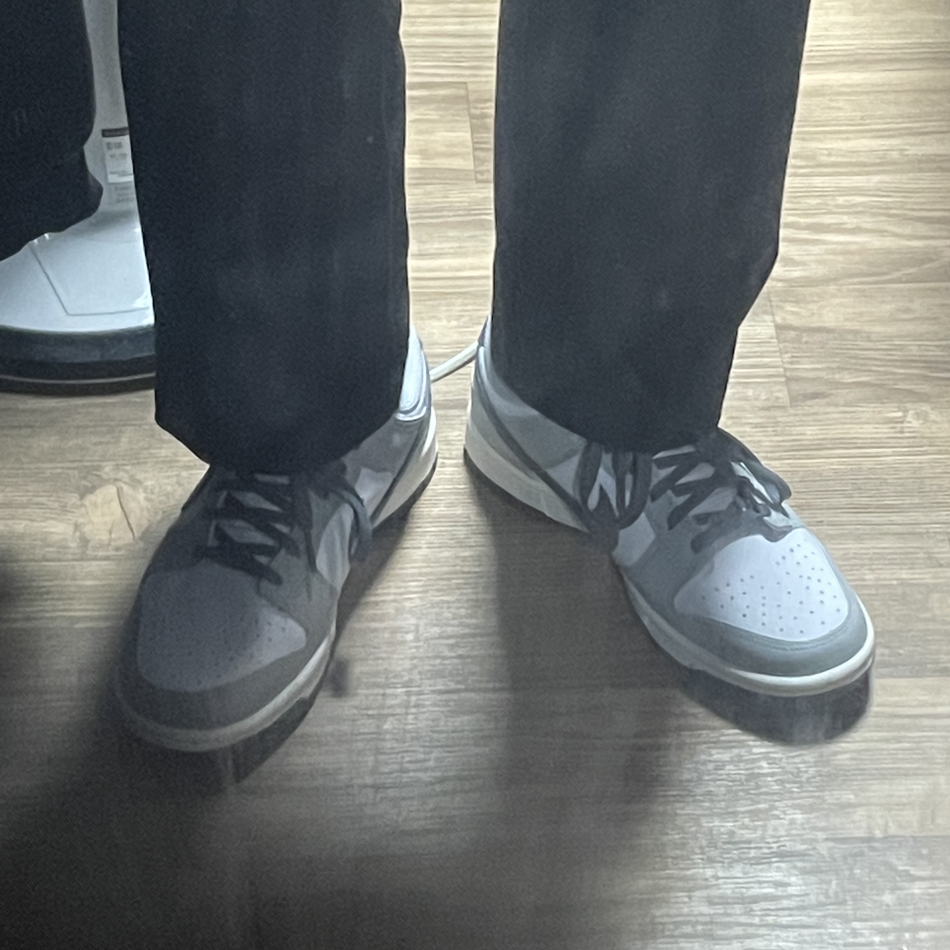 (W) Nike Dunk Low Light Smoke Grey 착용 스타일