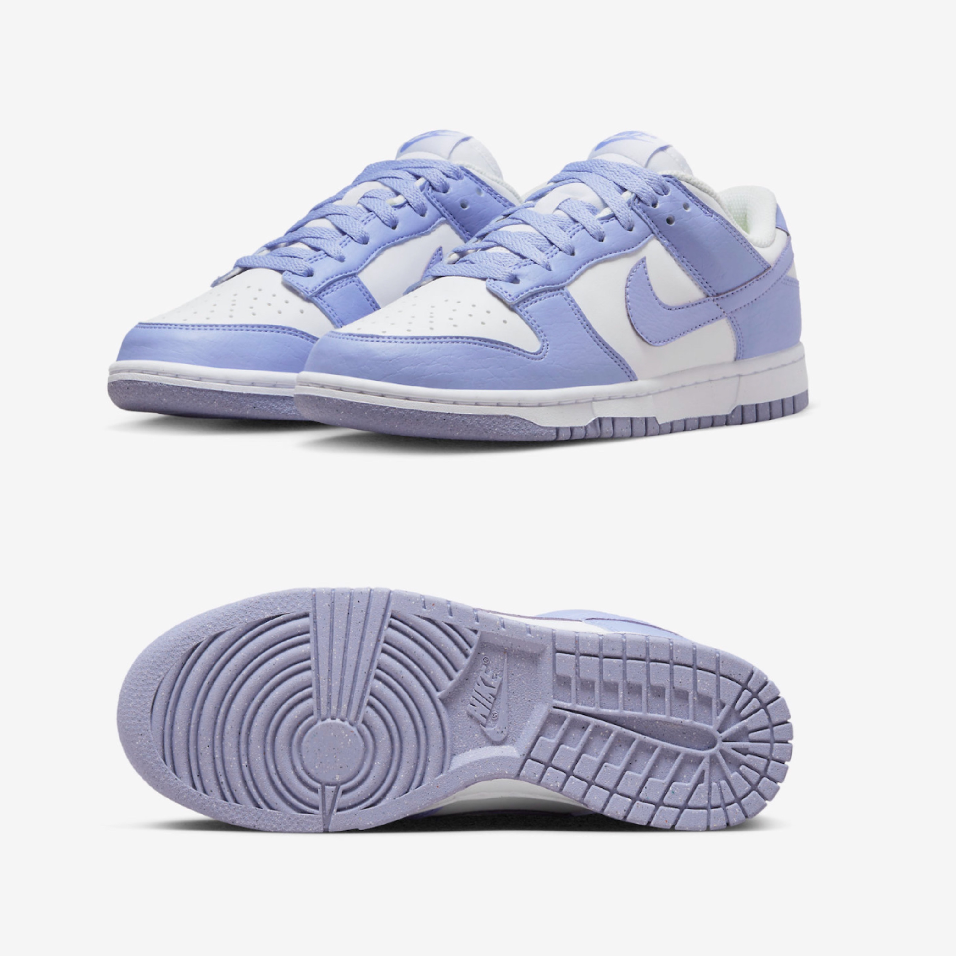 (W) Nike Dunk Low Next Nature Lilac 착용 스타일 - 2