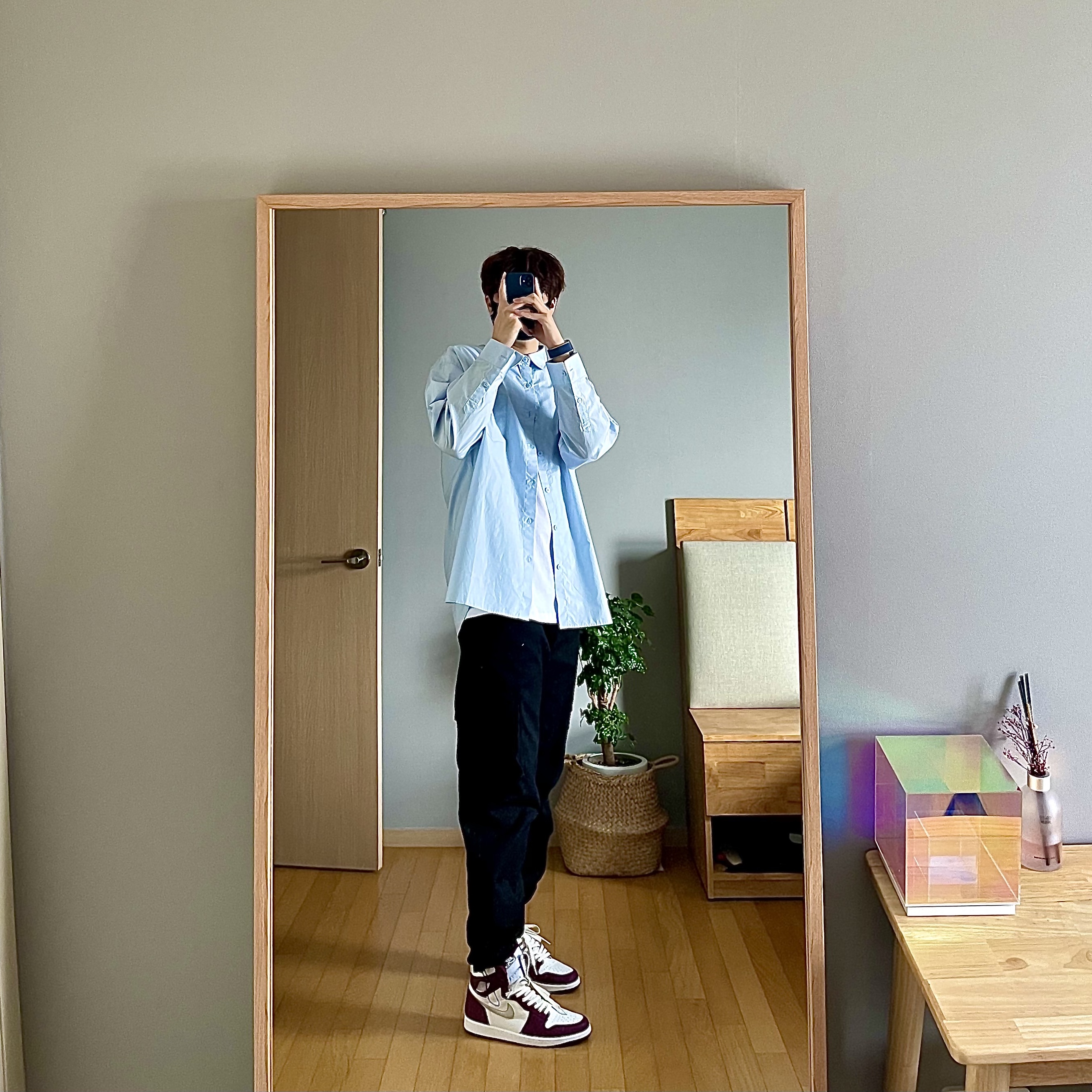 Jordan 1 Retro High OG Bordeaux 착용 스타일