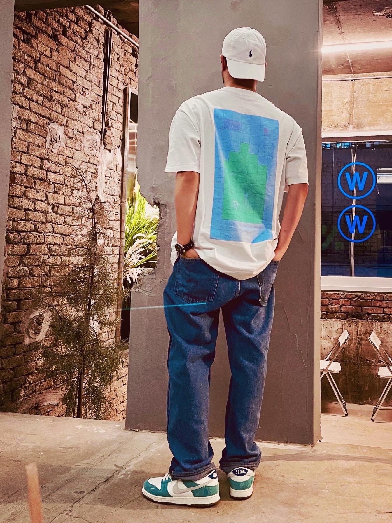 Nike x Kasina Dunk Low Road Sign - Kasina Exclusive 착용 스타일 - 2