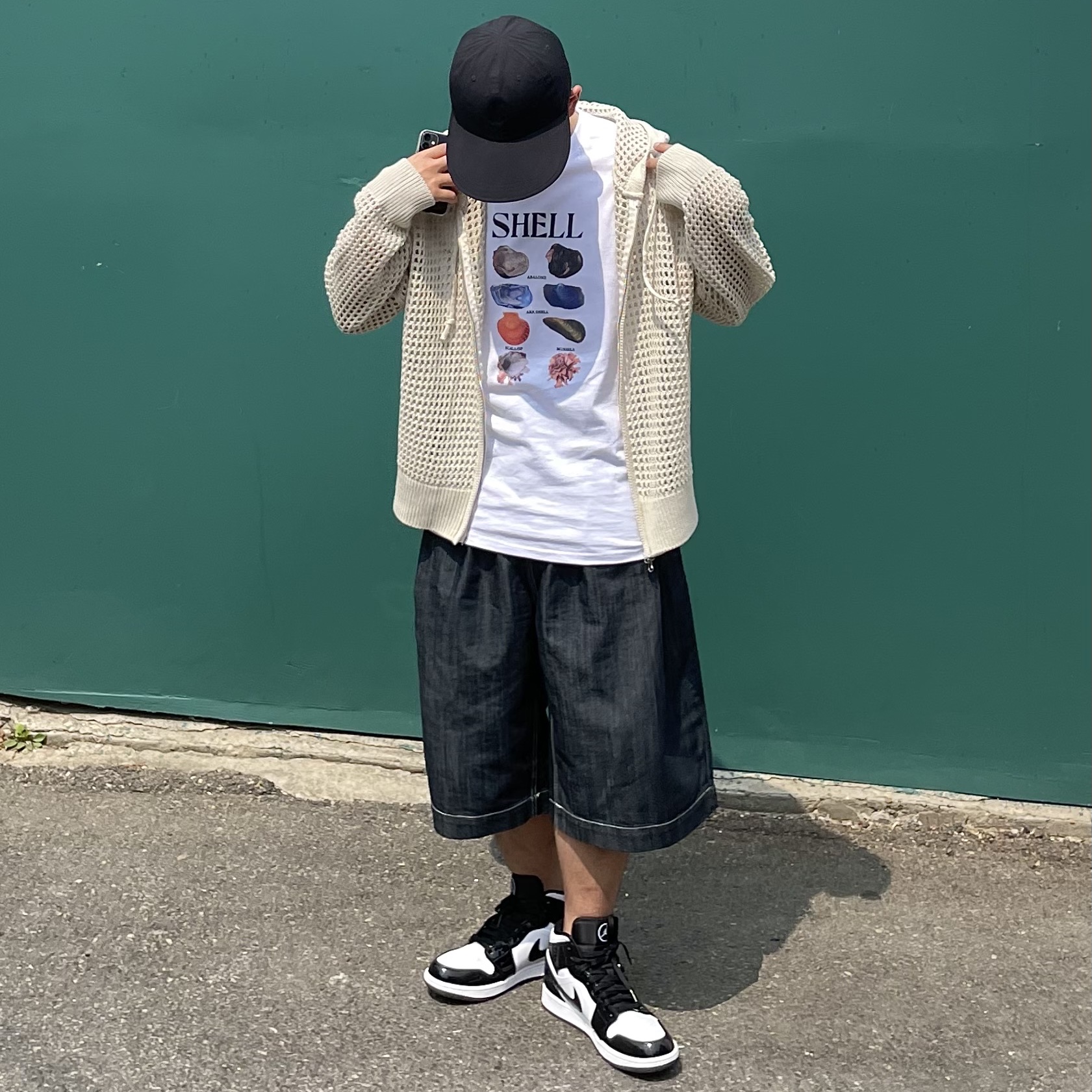 Jordan 1 Mid SE ASW Black 착용 스타일 - 3