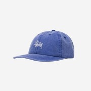Stussy Washed Stock Low Pro Cap Blue