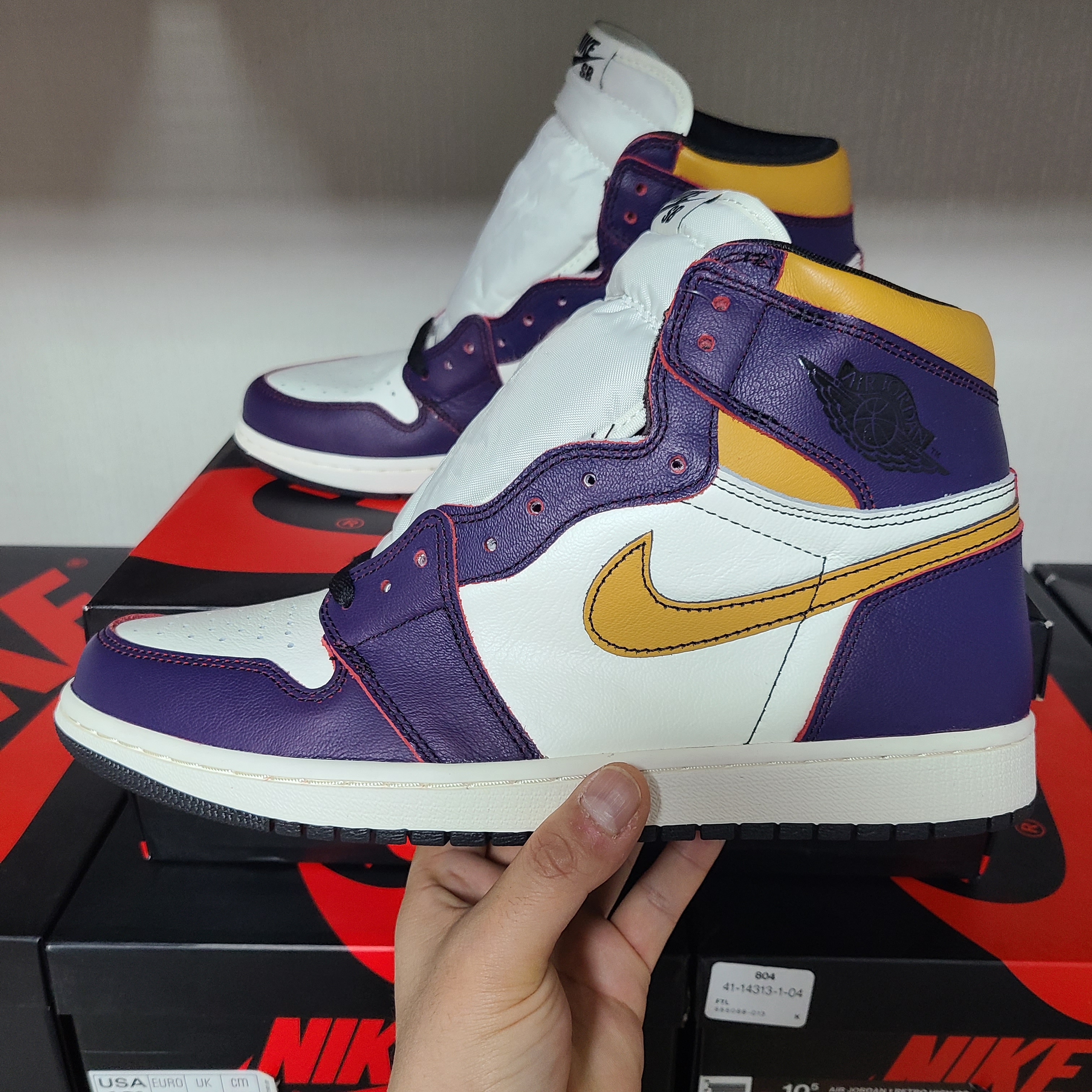 Jordan 1 Retro High OG Defiant SB LA to Chicago 착용 스타일 - 2
