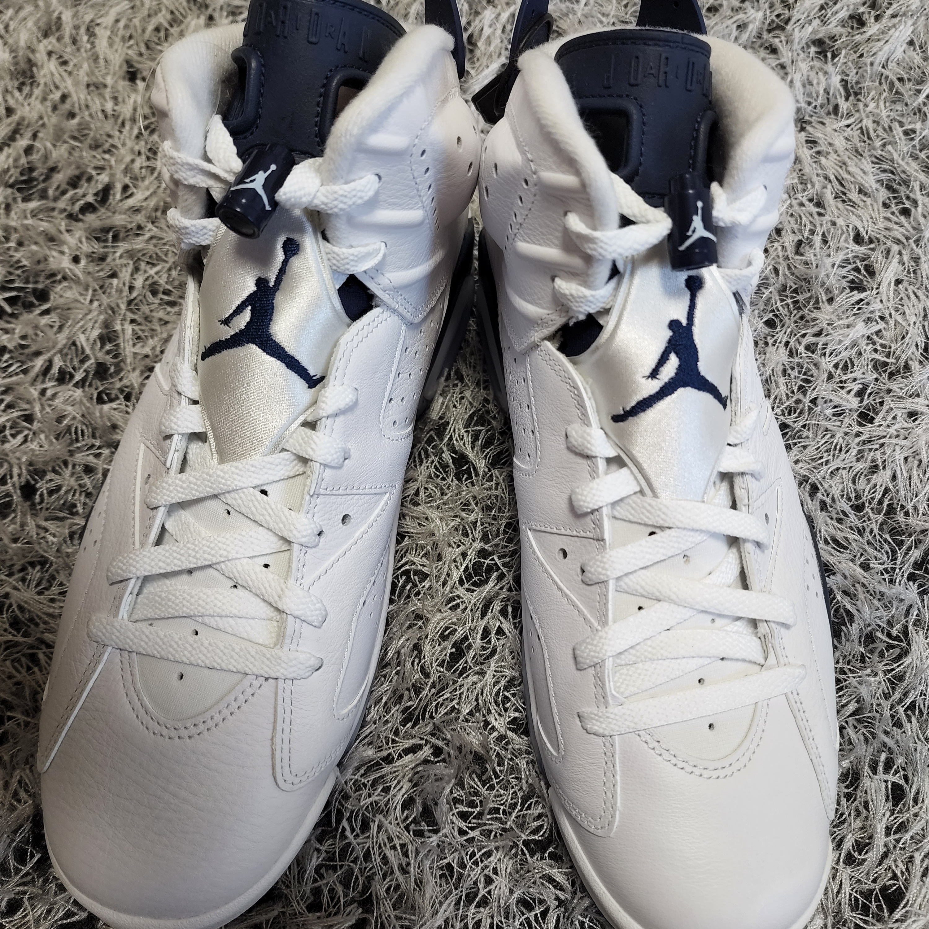 Jordan 6 Retro Midnight Navy 착용 스타일 - 5