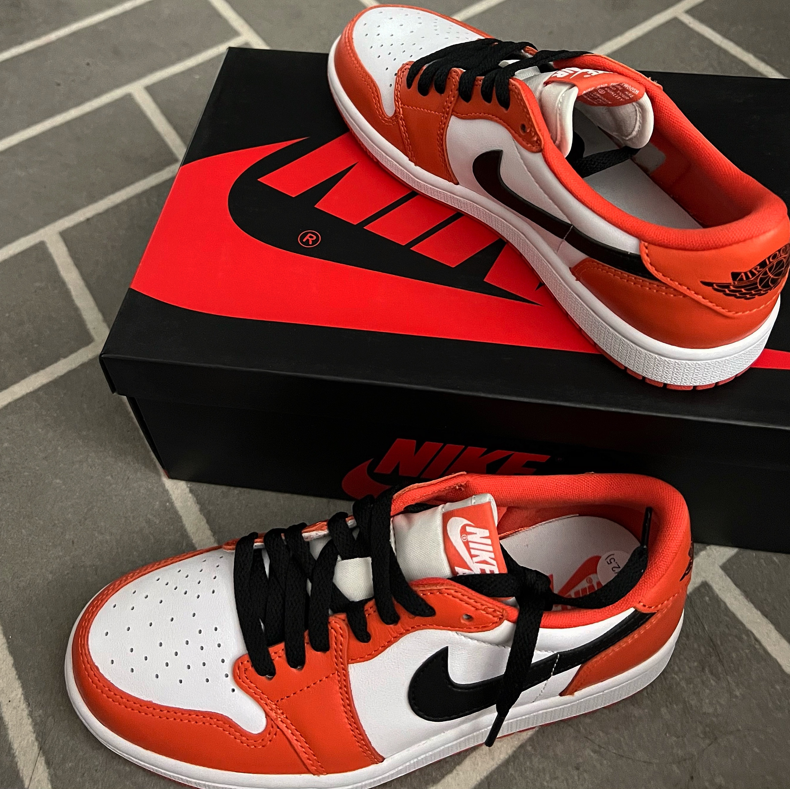 (W) Jordan 1 Low OG Starfish 착용 스타일