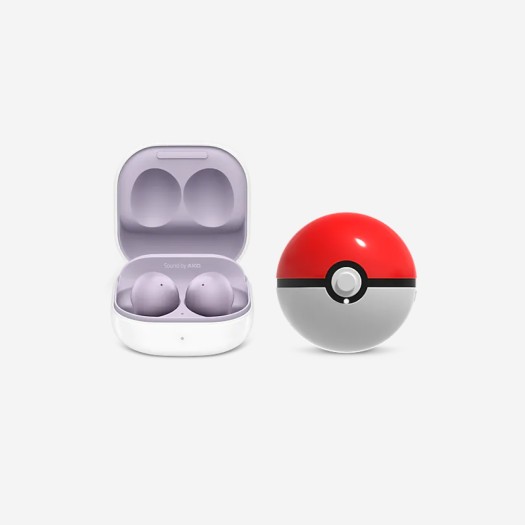 Samsung Galaxy Buds2 Pokemon Monster Ball Cover Package Lavender