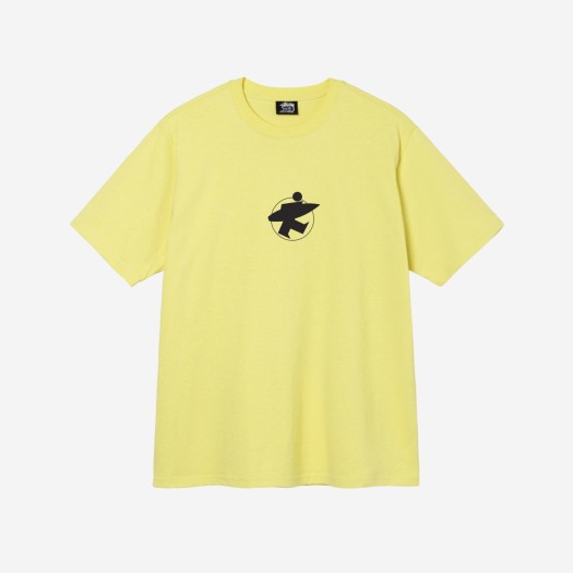 Stussy Surf Stock T-Shirt Yellow