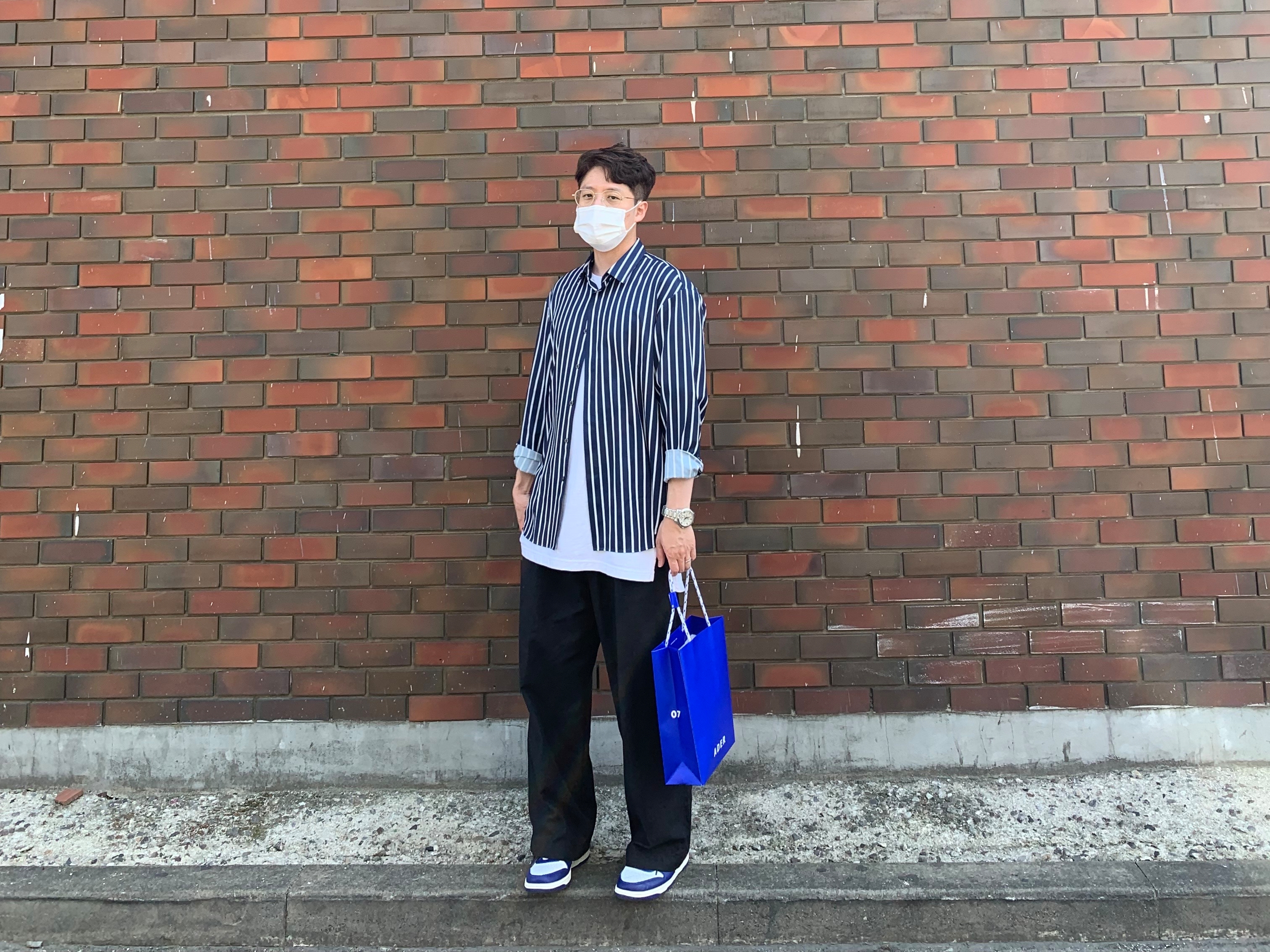 Nike x Ambush Dunk High Deep Royal Blue 착용 스타일