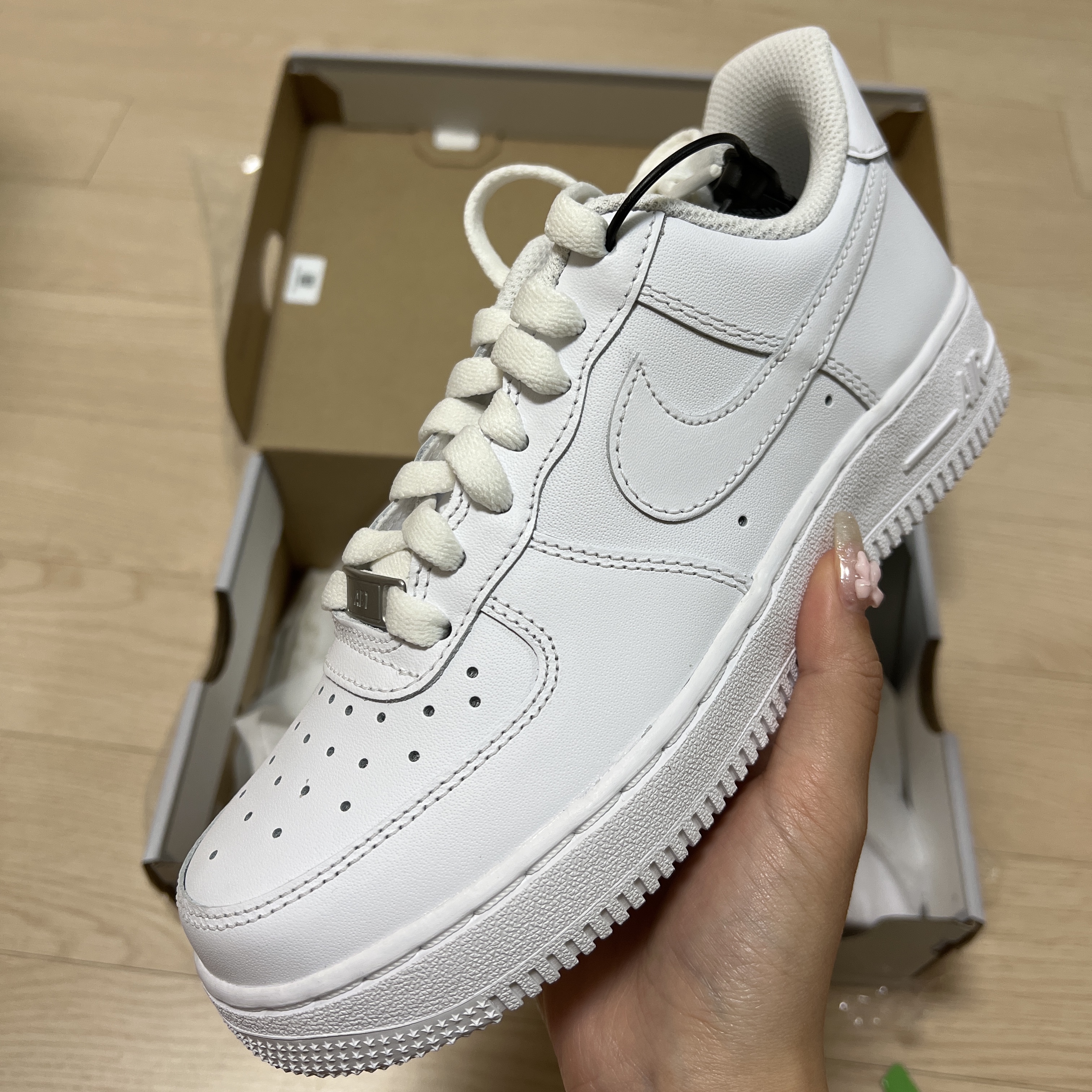 Nike Air Force 1 '07 Low White 착용 스타일