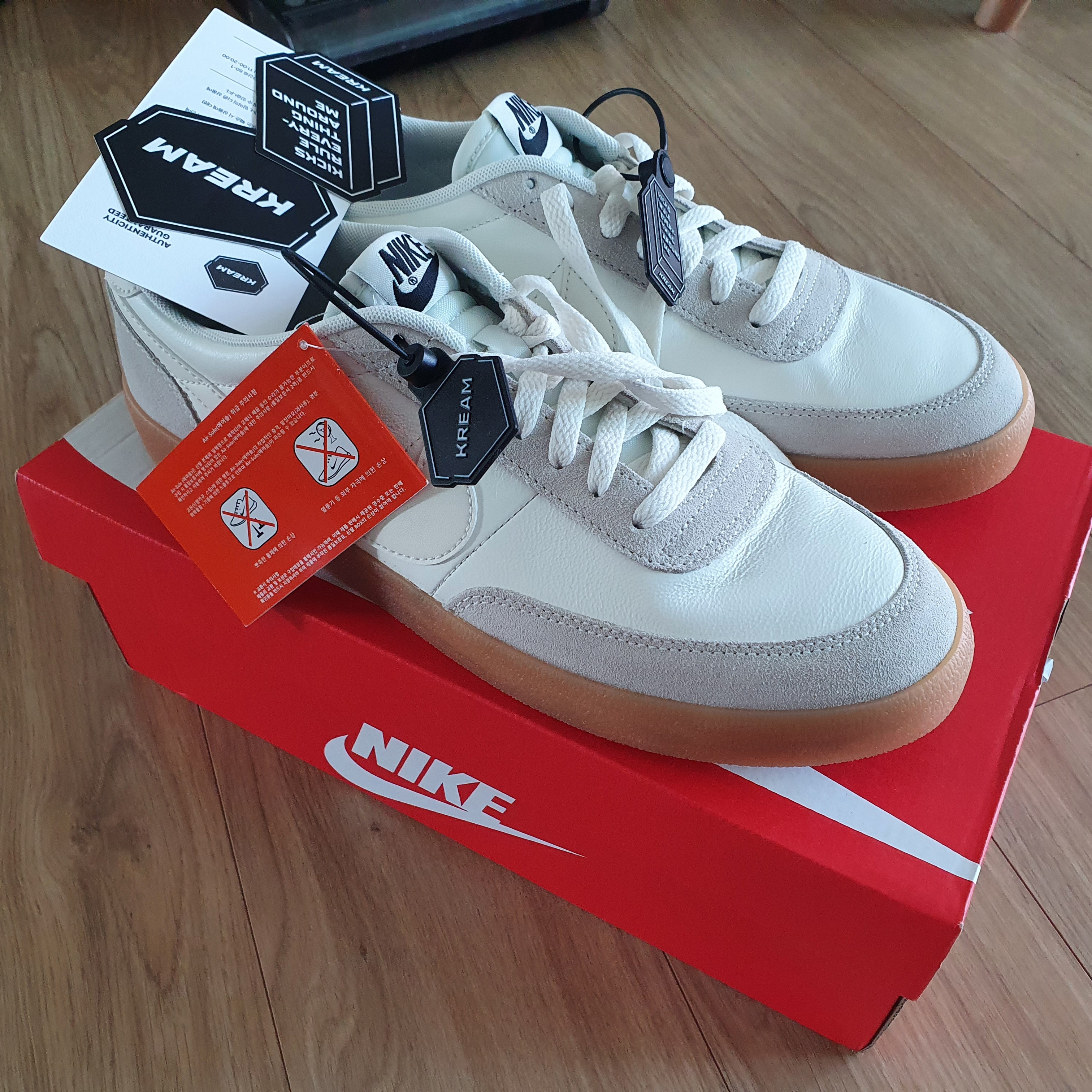 Nike Killshot 2 Leather Sail Gum 착용 스타일
