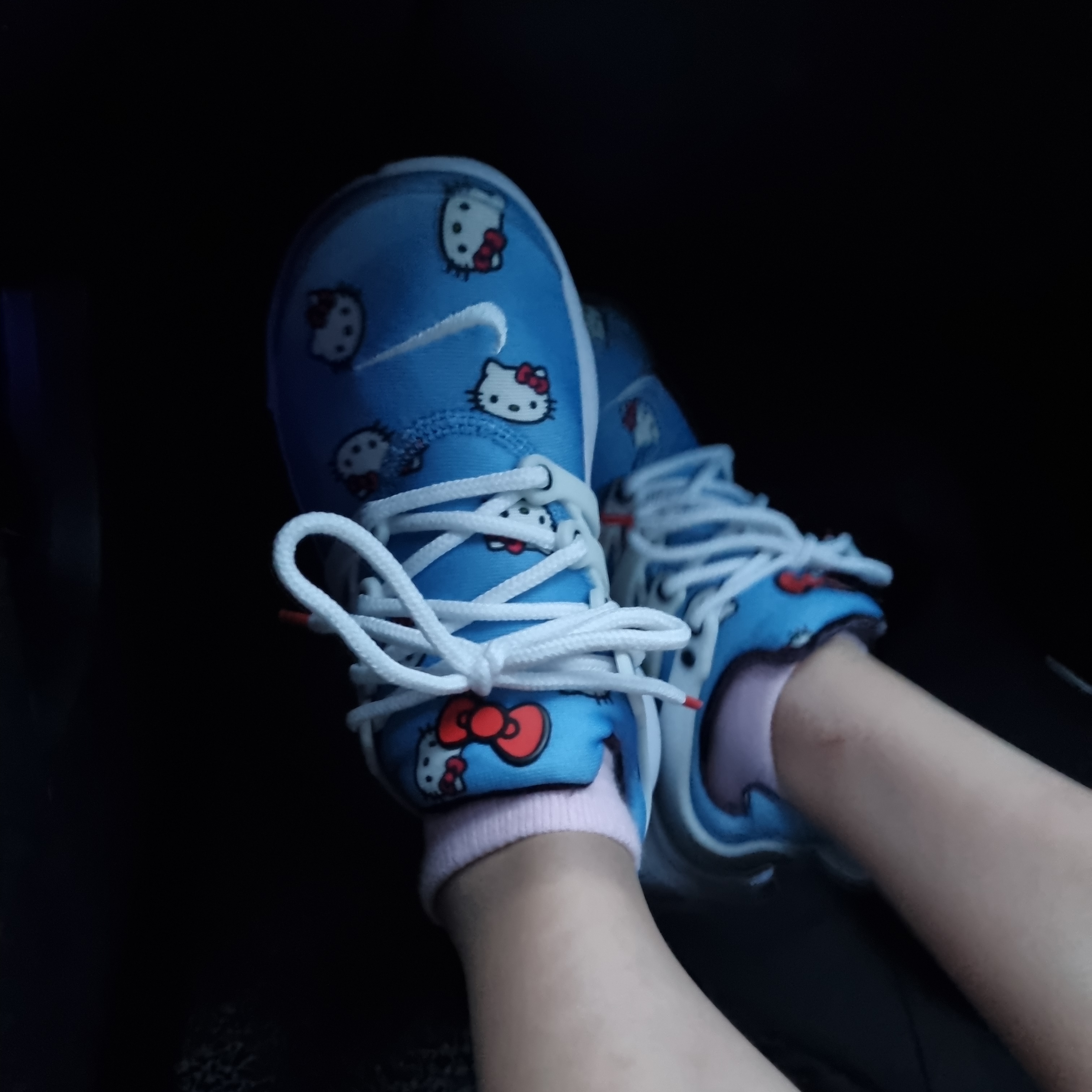 (PS) Nike x Hello Kitty Air Presto University Blue 착용 스타일