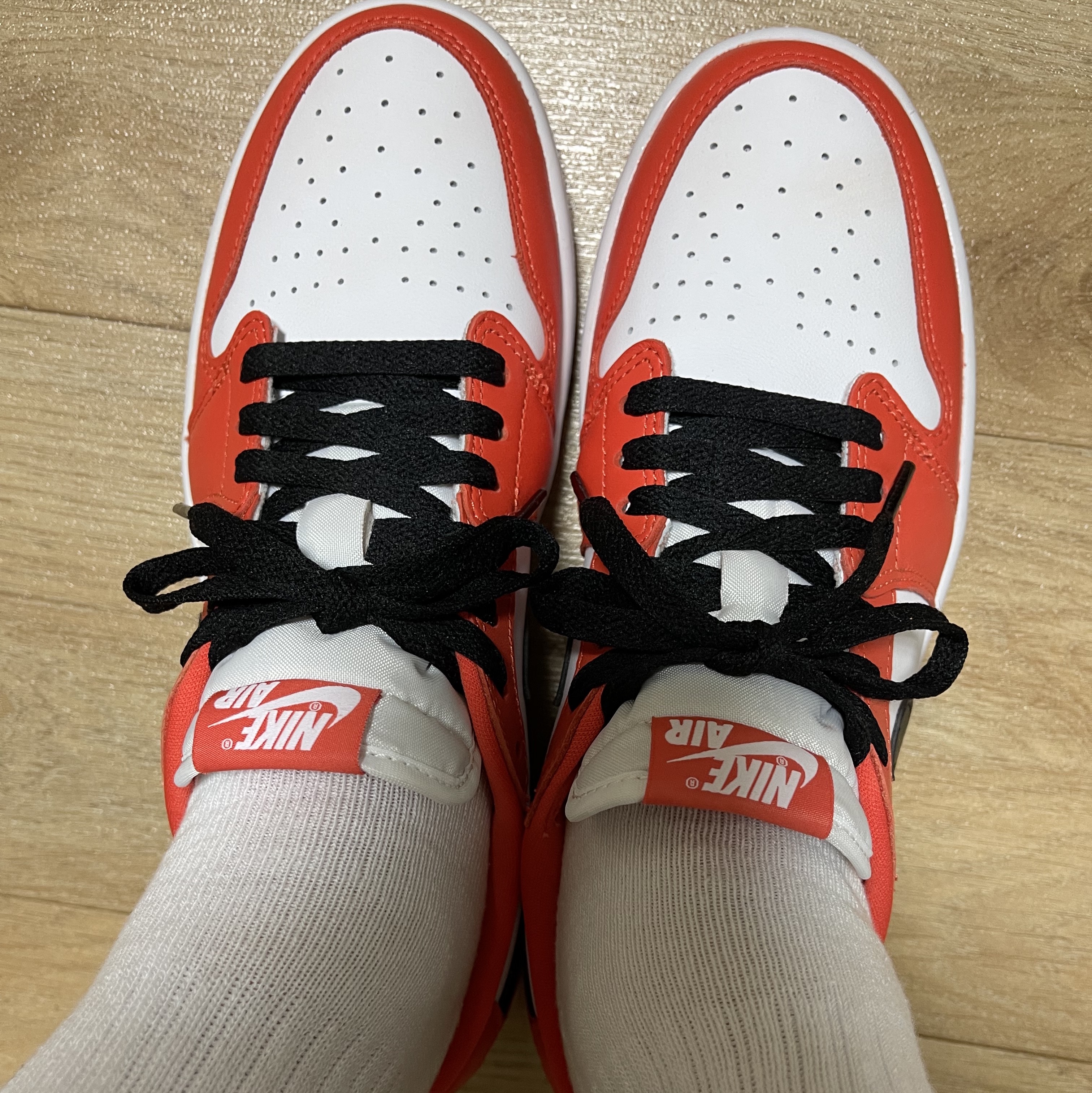 Jordan 1 Low OG Starfish, (W) Jordan 1 Low OG Starfish 착용 스타일 - 4