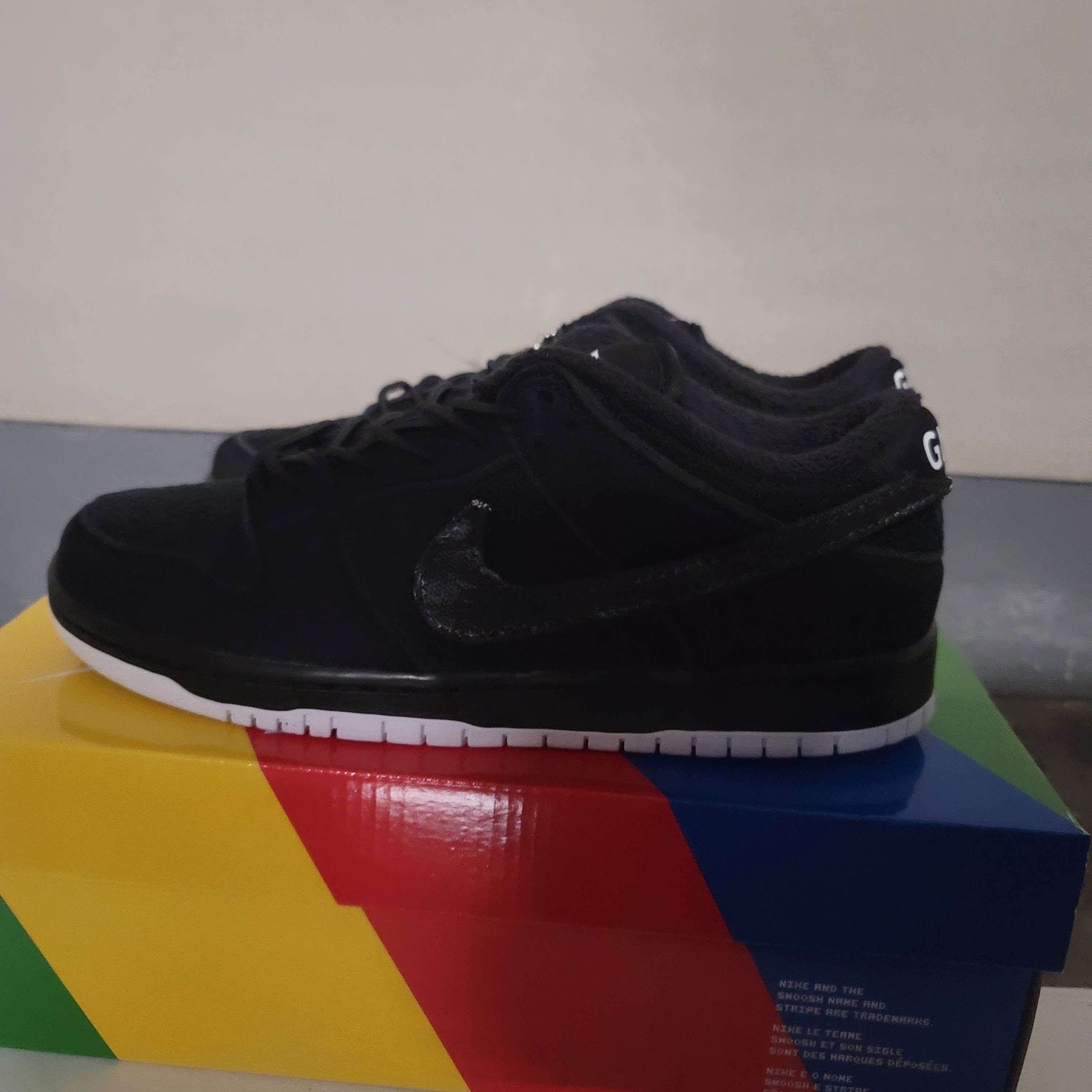 Nike x Gnarhunters SB Dunk Low Pro QS Black 착용 스타일 - 3