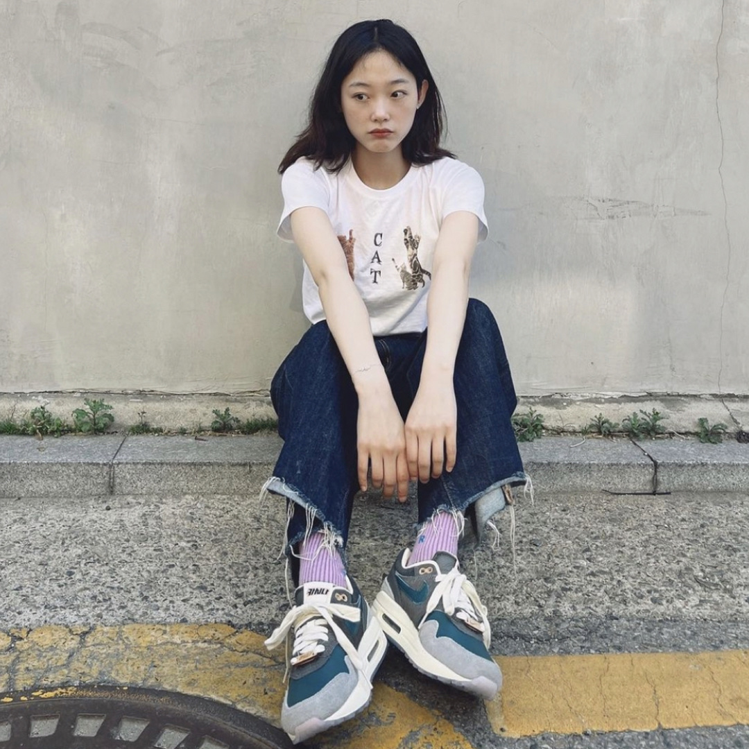 Nike x Kasina Air Max 1 SP Won-Ang Particle Grey 착용 스타일 - 2