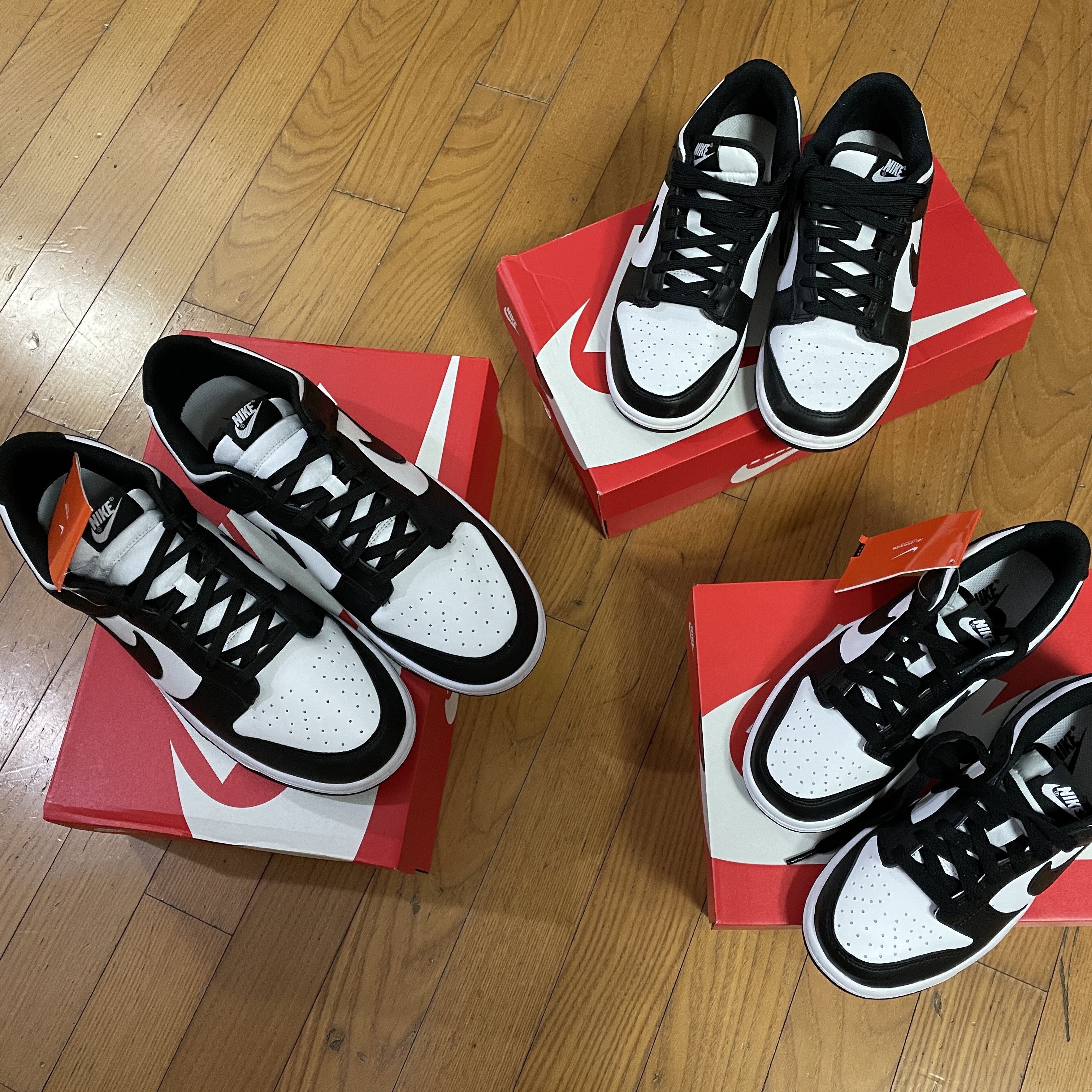 Nike Dunk Low Retro Black, (W) Nike Dunk Low Black 착용 스타일
