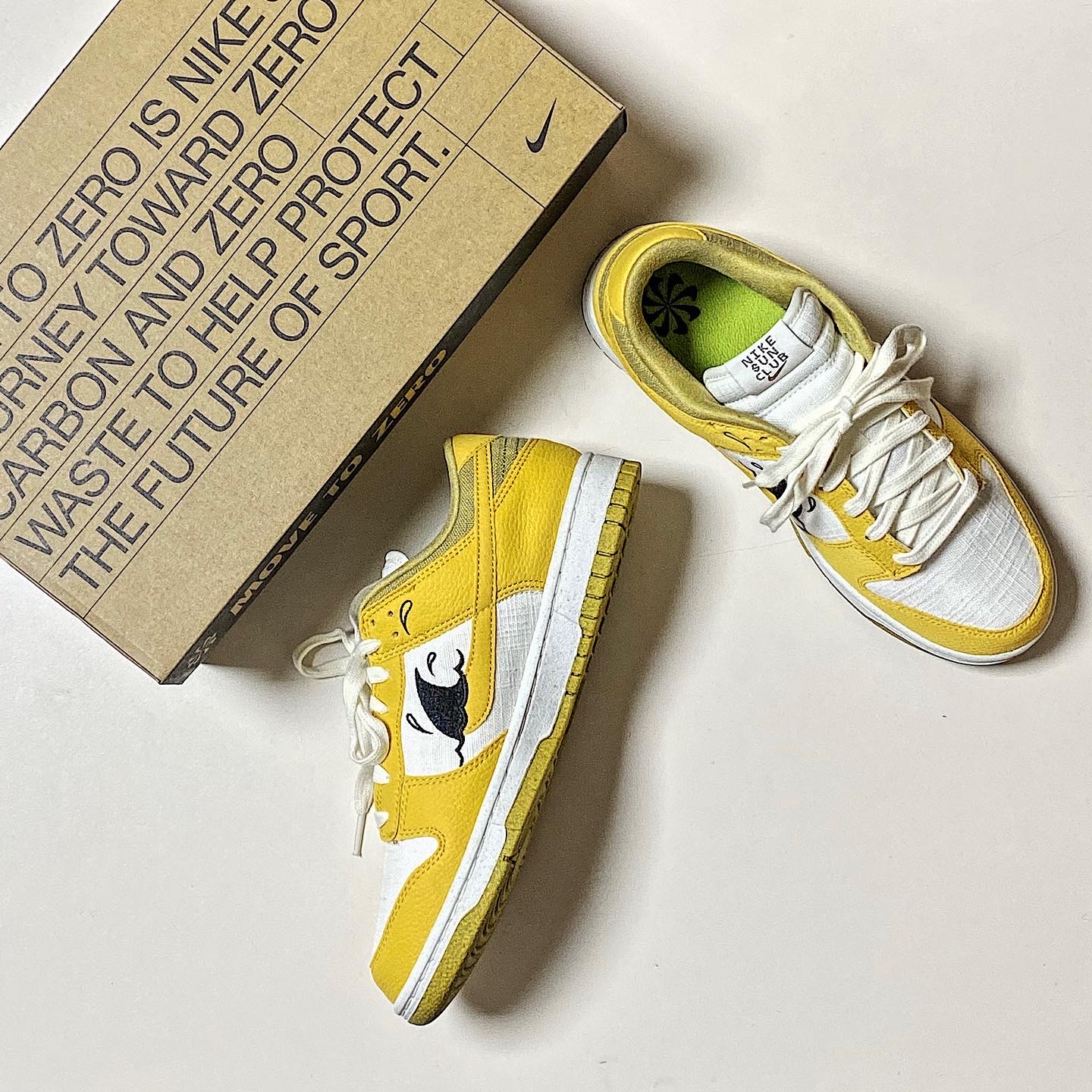 Nike Dunk Low Retro SE Next Nature Nike Sun Club 착용 스타일 - 1