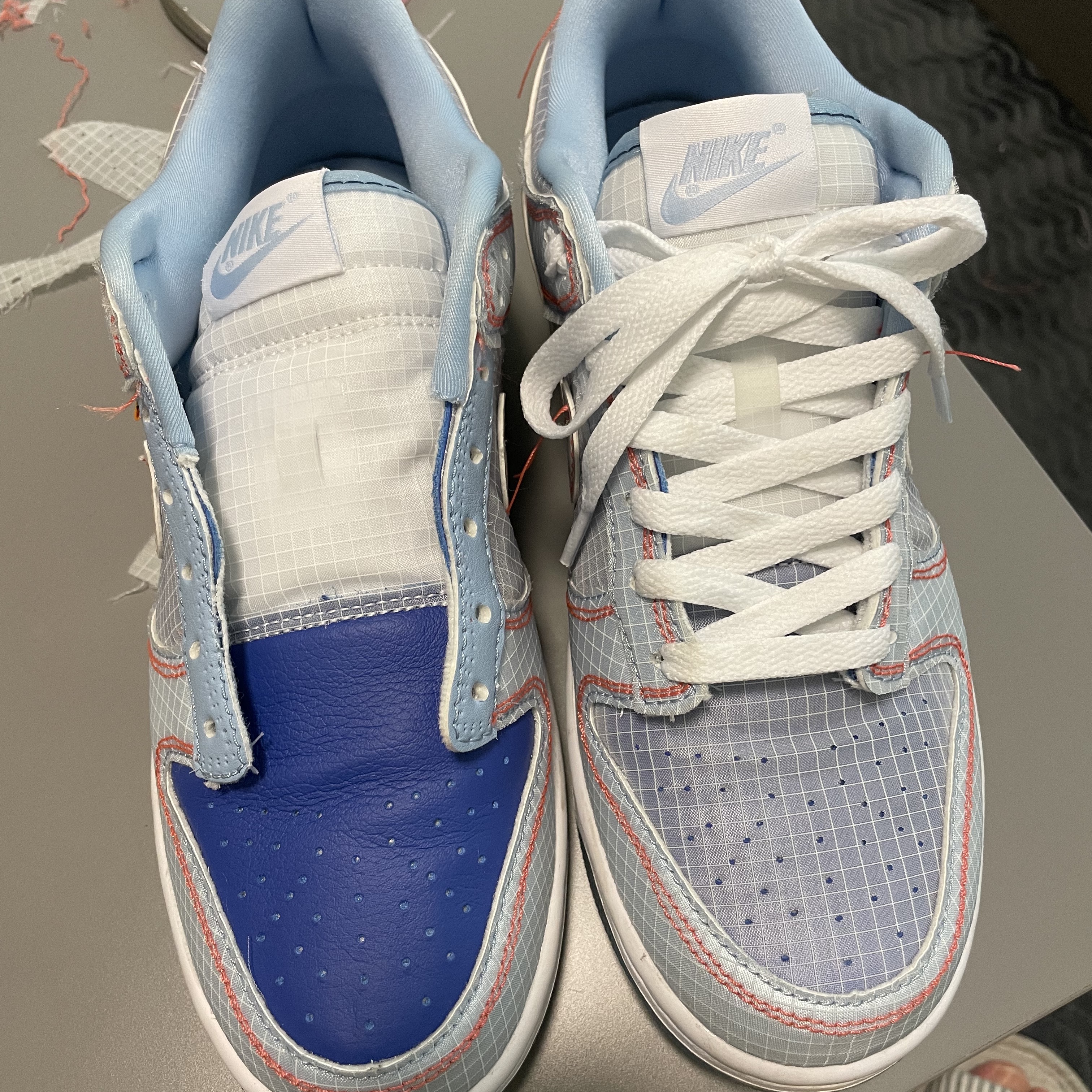 Nike x Union Dunk Low Passport Pack Argon 착용 스타일 - 2