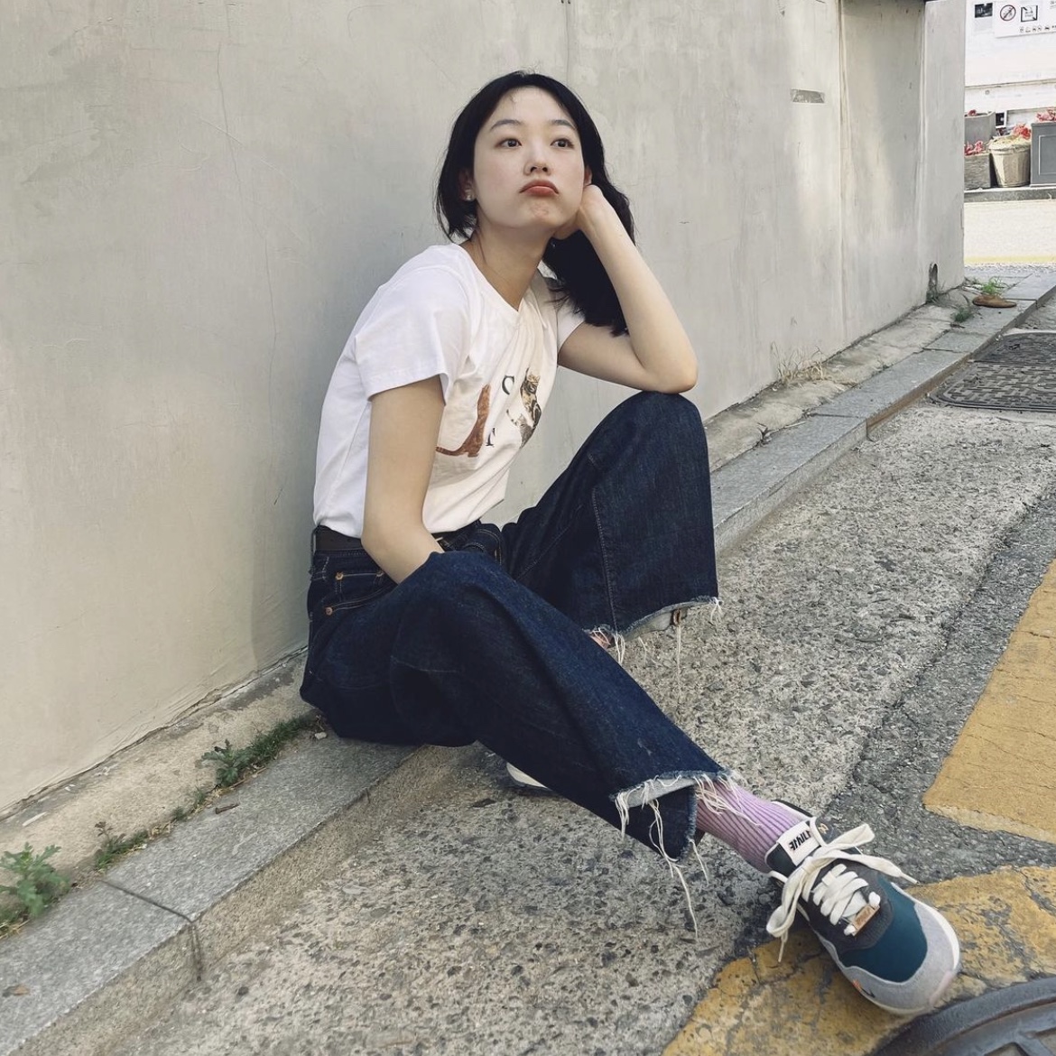 Nike x Kasina Air Max 1 SP Won-Ang Particle Grey 착용 스타일 - 3