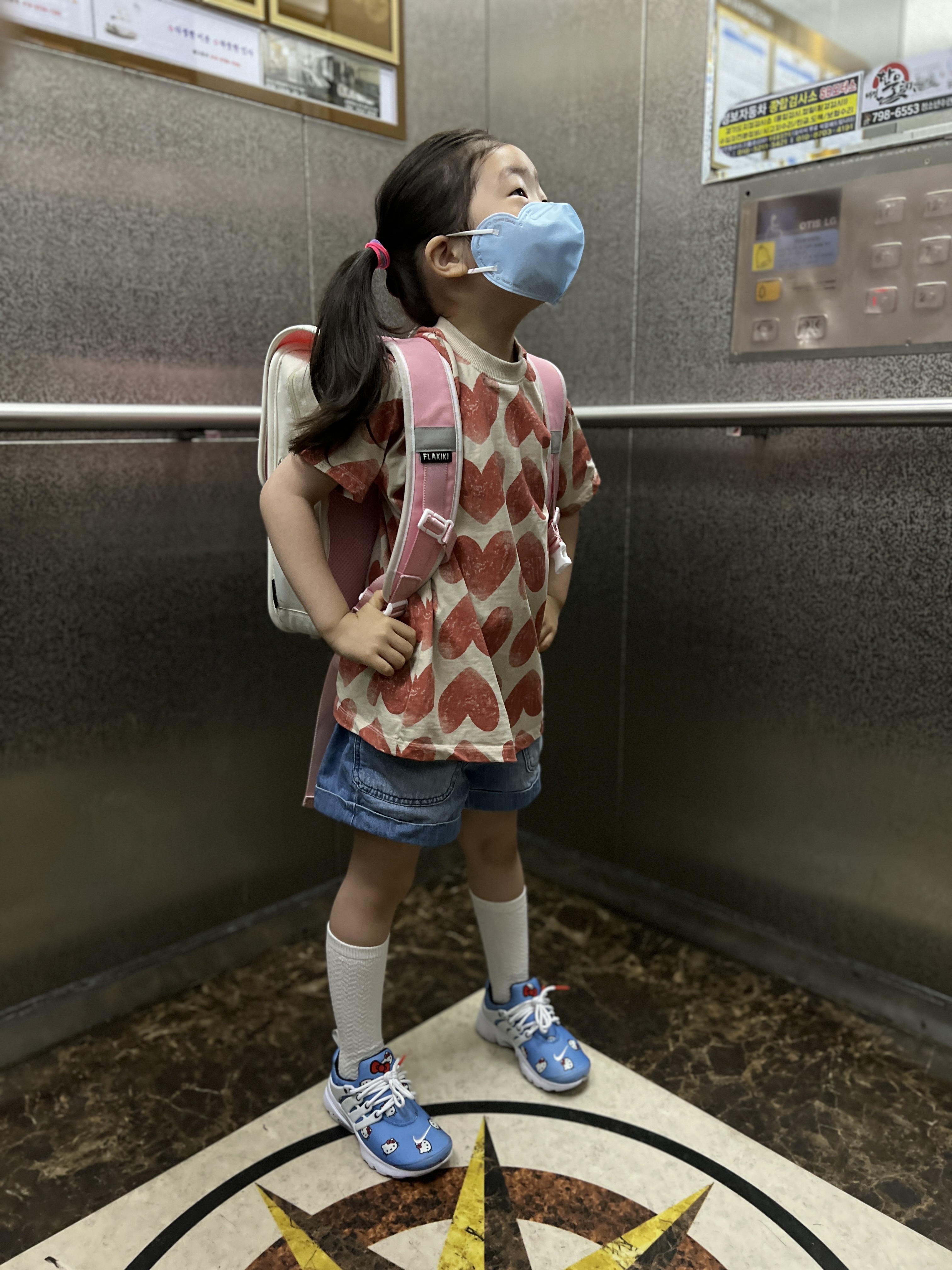 (PS) Nike x Hello Kitty Air Presto University Blue 착용 스타일