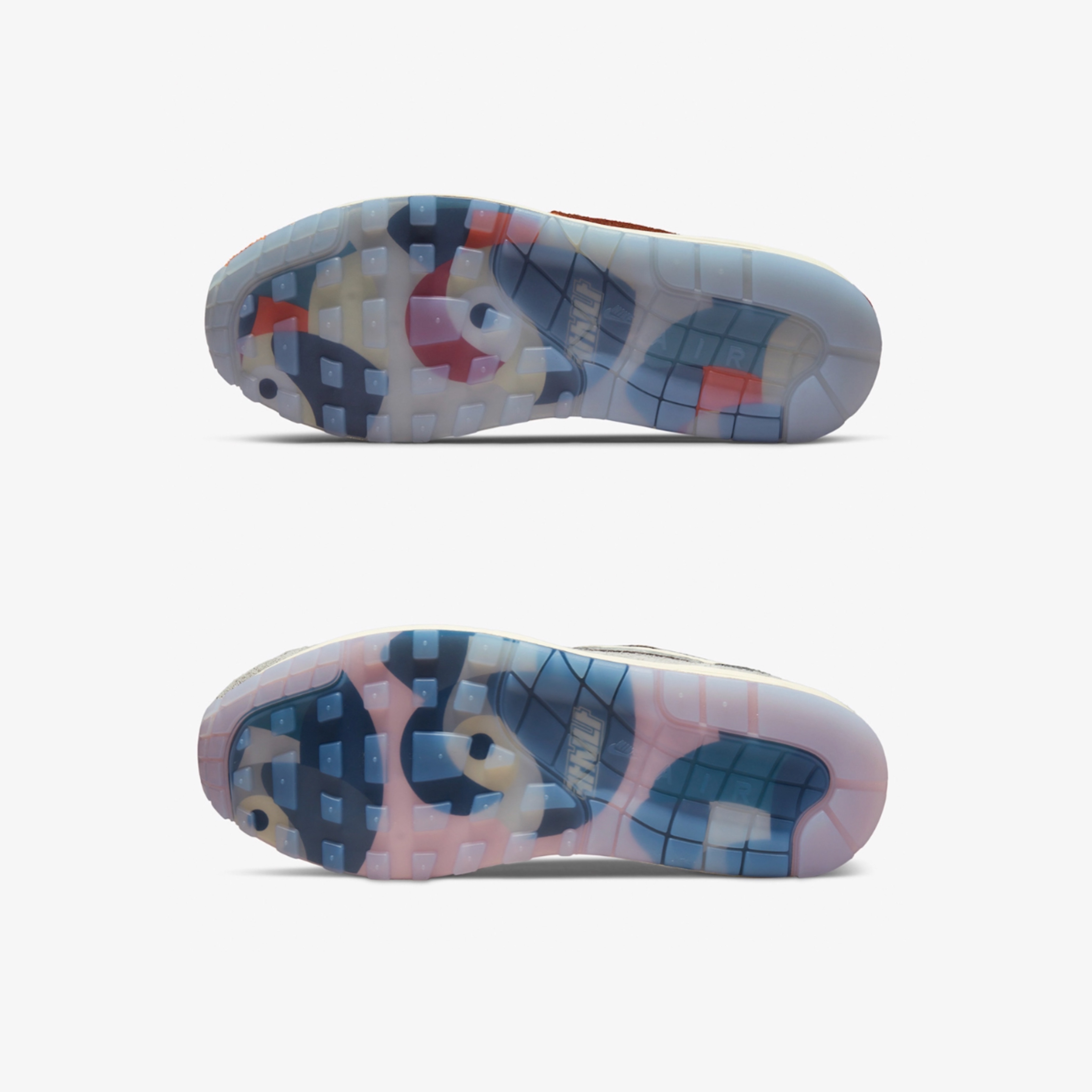 Nike x Kasina Air Max 1 SP Won-Ang Particle Grey, Nike x Kasina Air Max 1 SP Won-Ang Orange 착용 스타일 - 5