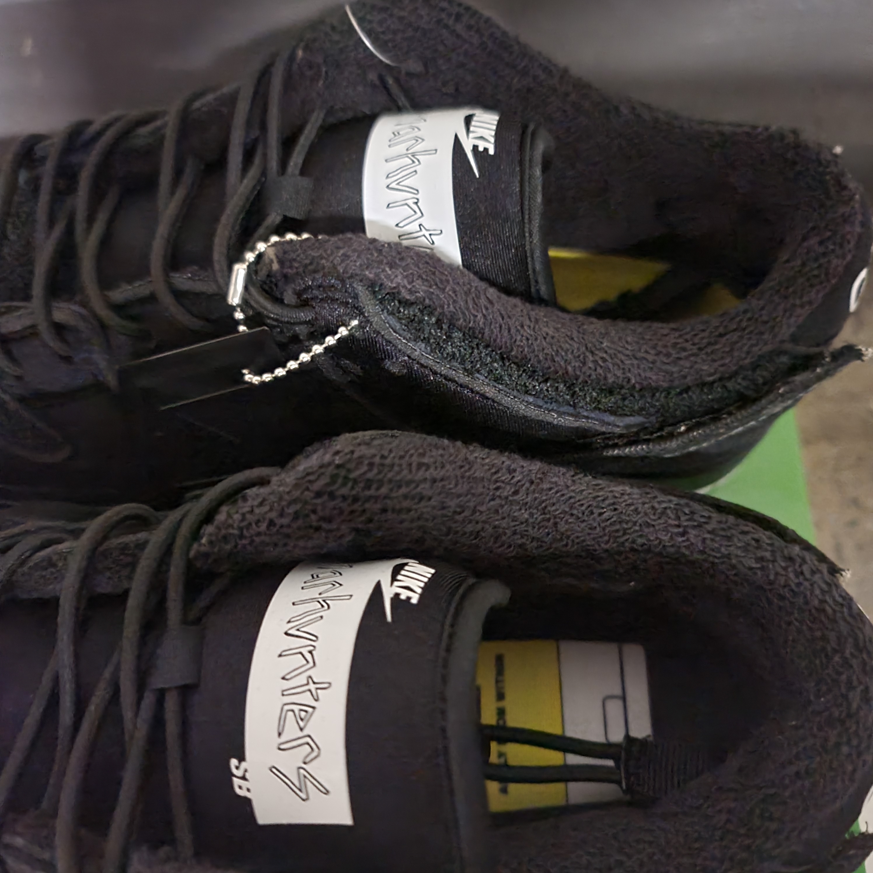 Nike x Gnarhunters SB Dunk Low Pro QS Black 착용 스타일 - 4